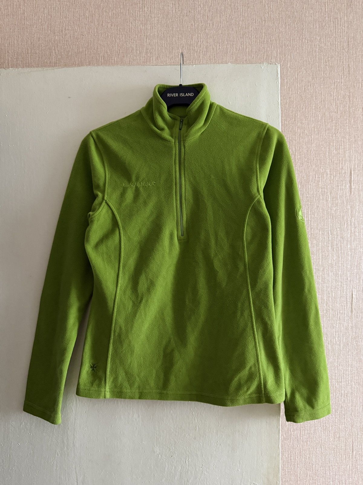 Mammut Vintage Mammut Green Fleece Pullover 1/2 Zip Jacket Women’s Size M / US 6-8 / IT 42-44 - 1 Thumbnail