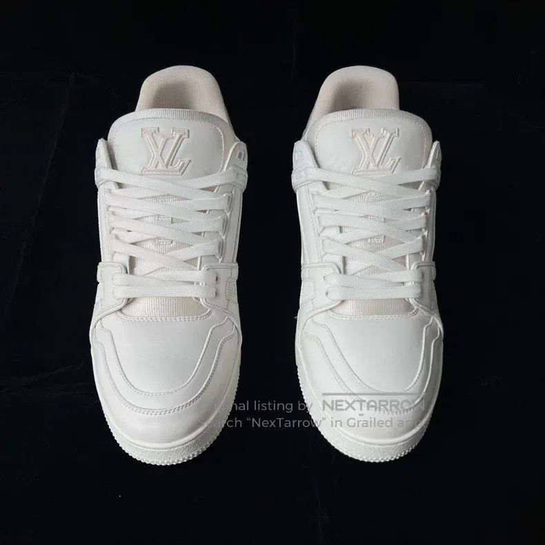 Louis Vuitton Louis Vuitton Trainer Pure White Board Shoes Size US 9 / EU 42 - 2 Thumbnail