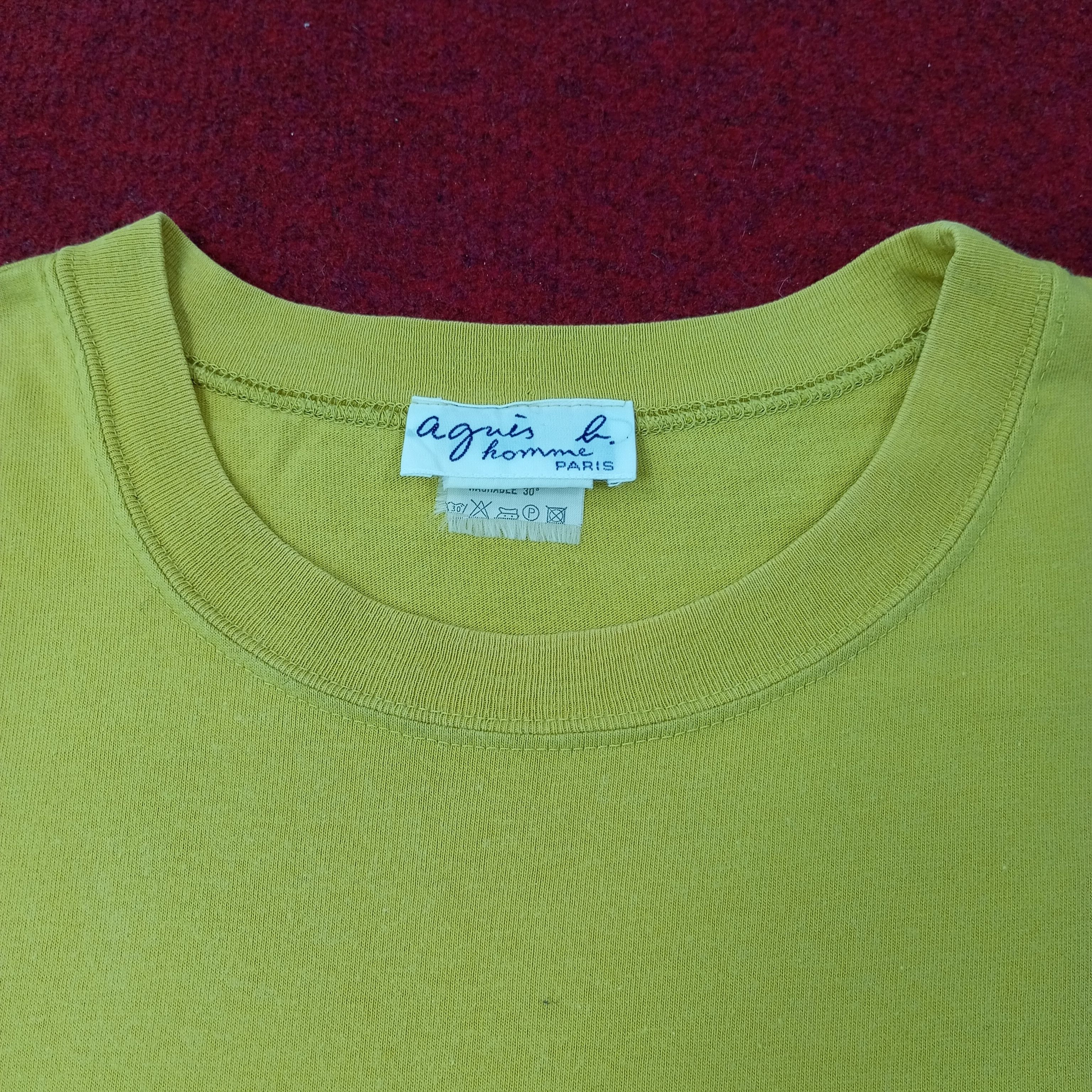 agnes b. Agnes B Streetwear Style Tshirt c239n49 Size US L / EU 52-54 / 3 - 3 Thumbnail