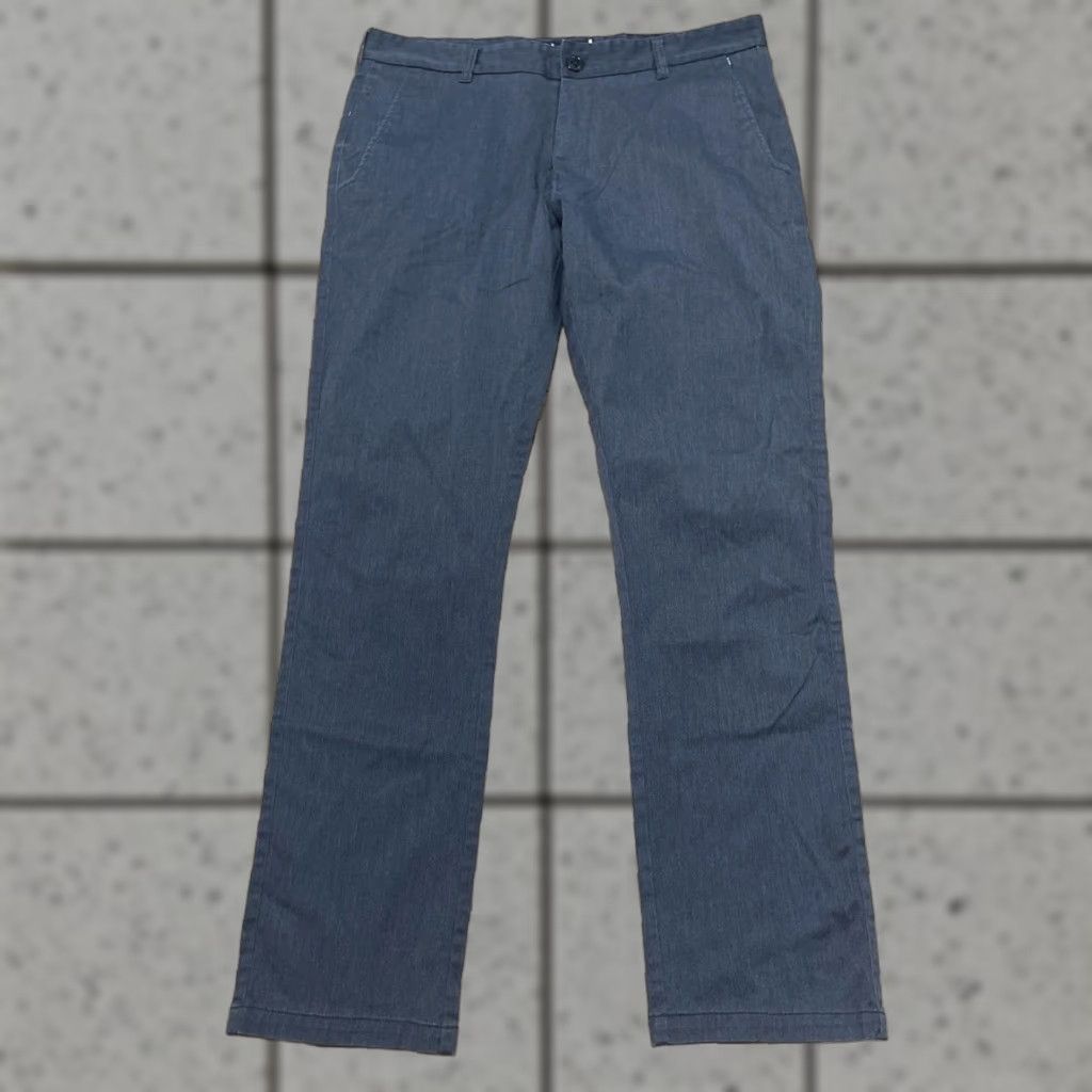 Billabong VINTAGE Billabong Y2k Straight Slim Chino Pants Men 36 Gray Beach Surf Skate Indie 90s College Band Beach Biker Mens Size US 36 / EU 52 - 1 Thumbnail
