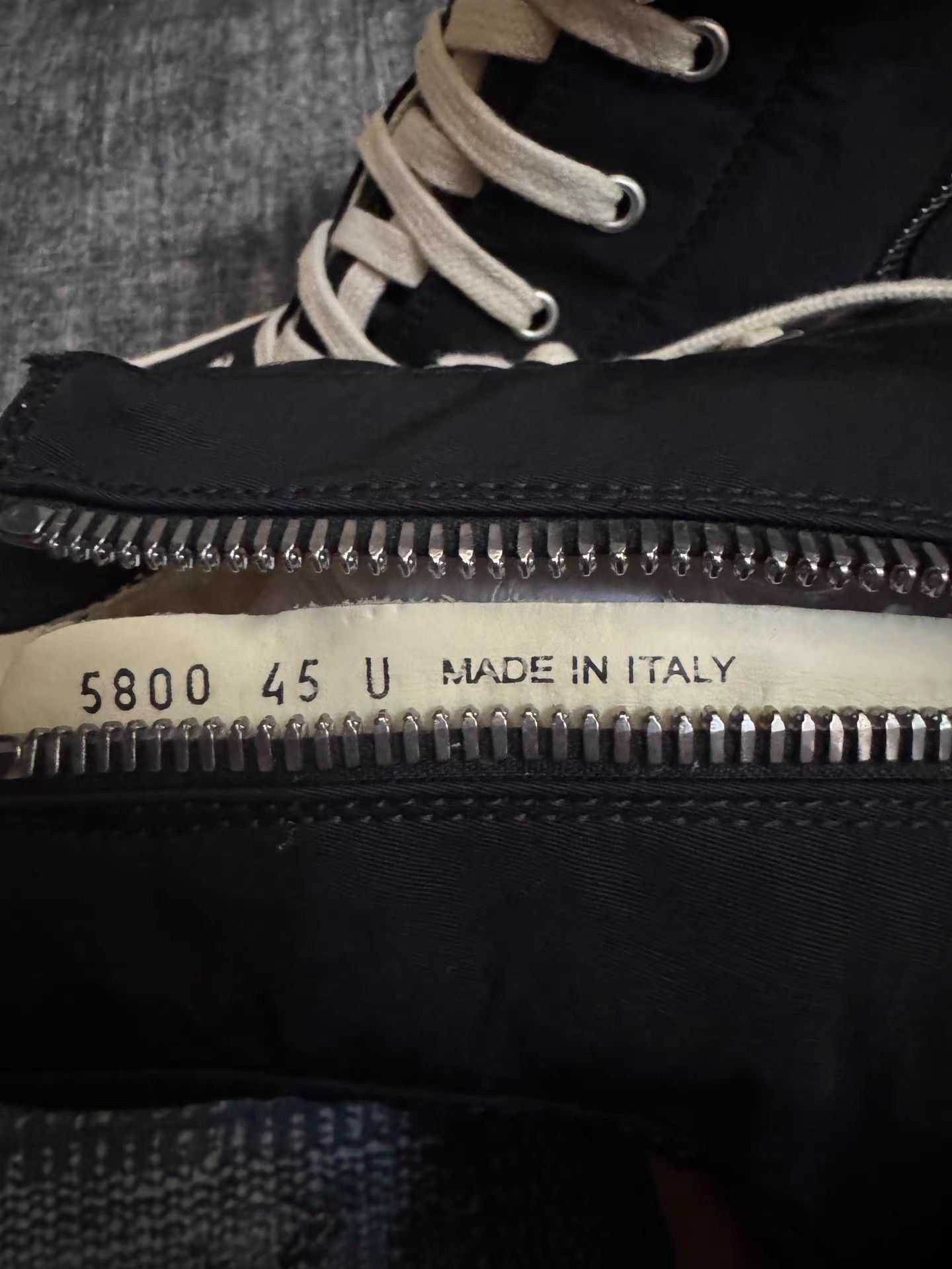 Rick Owens Rick Owens DRKSHDW Satin High Top Size US 12 / EU 45 - 7 Thumbnail