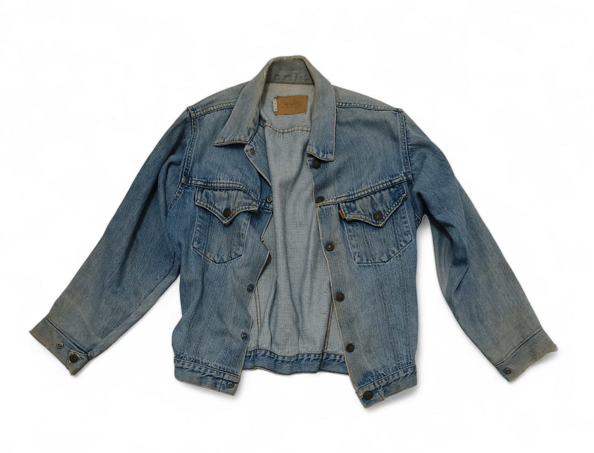 Levi's Vintage 70s Levi's 70705 0317 Orange Tab USA Denim Jacket Size US XS / EU 42 / 0 - 3 Thumbnail