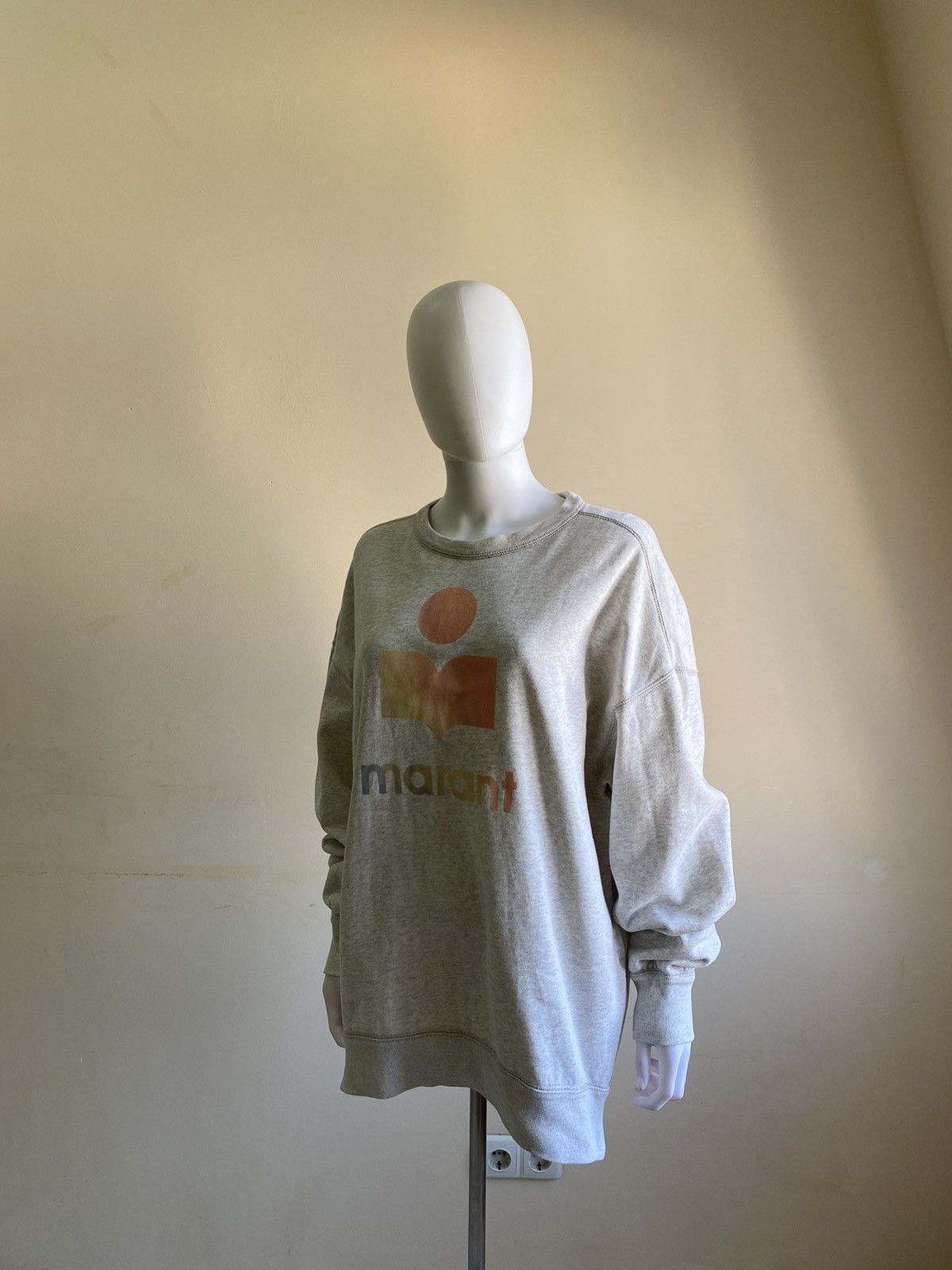 Isabel Marant Etoile Isabel Marant Etoile Long Crewneck Sweatshirt Big Logo Size XS / US 0-2 / IT 36-38 - 7 Thumbnail