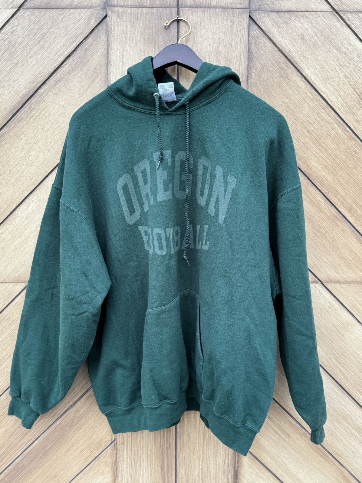 Jerzees Vintage Oregon Football hoodie Size US XXL / EU 58 / 5 - 1 Thumbnail