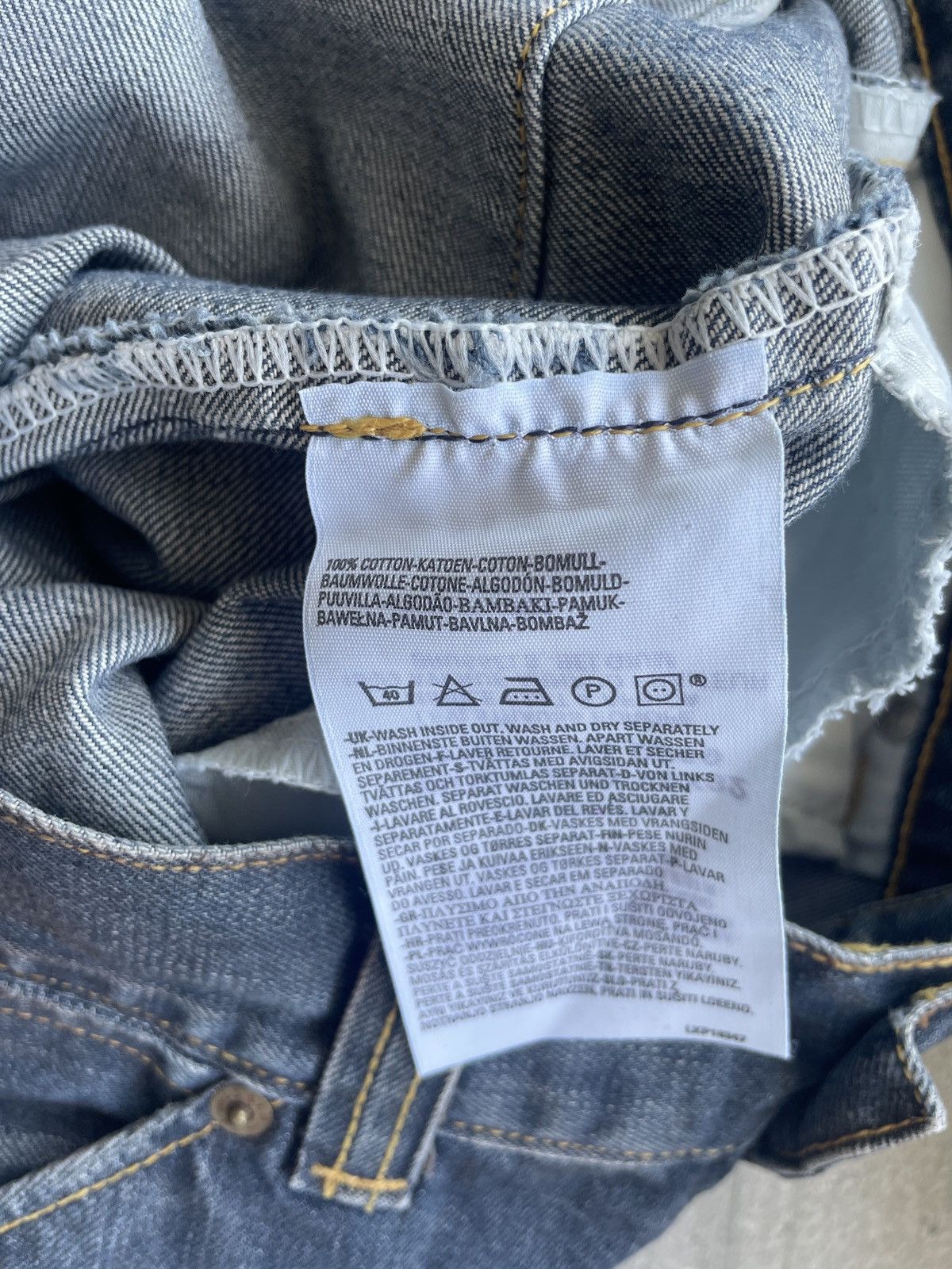 Levi's Vintage Clothing Deadstock Levi's Engineered Jeans Lot107 BootCut Y2K Archive Size 28" / US 6 / IT 42 - 10 Thumbnail