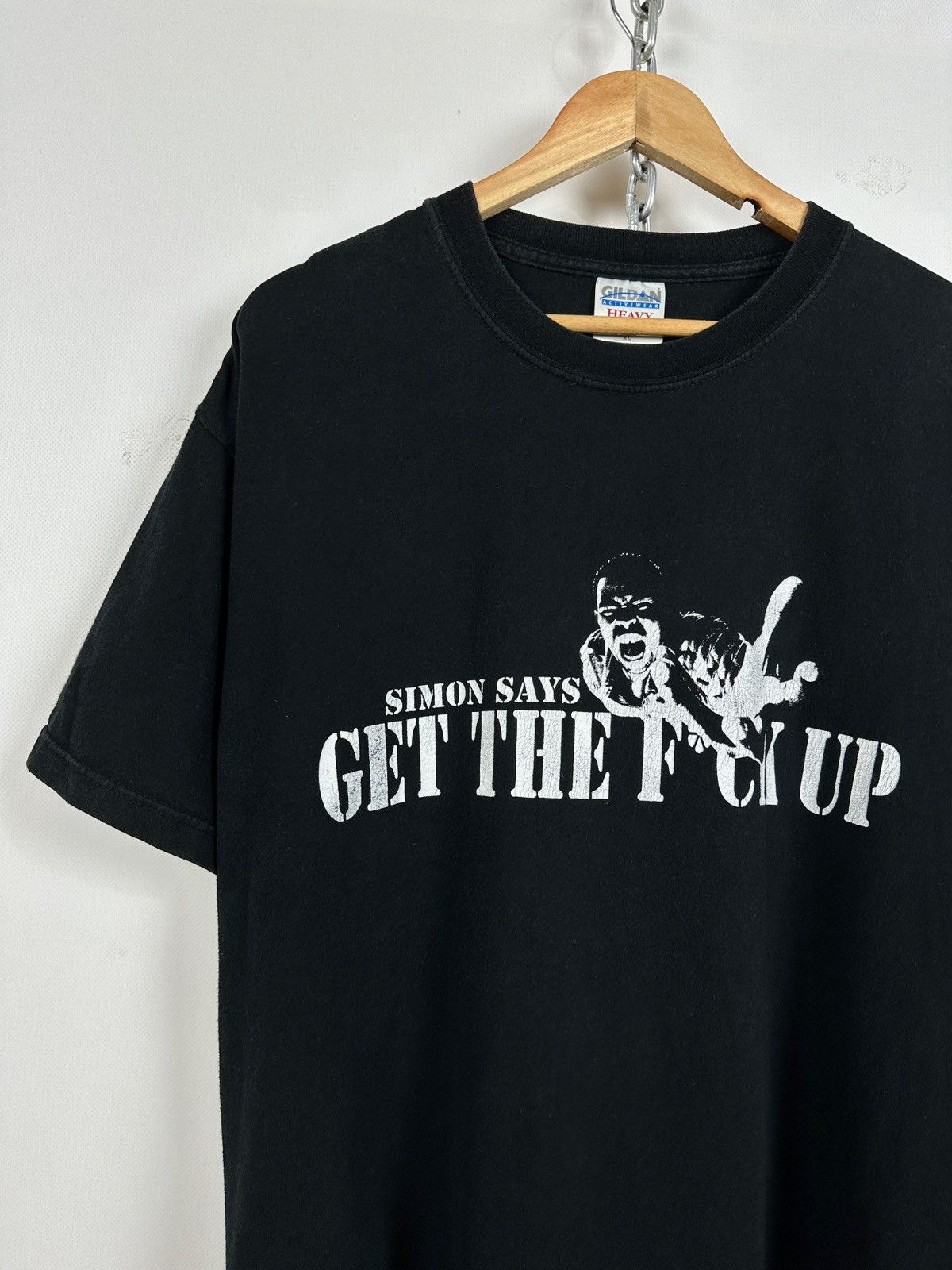 Band Tees 1999 Vintage Pharoahe Monch Simons Says Rap T-Shirt Size US XL / EU 56 / 4 - 5 Thumbnail