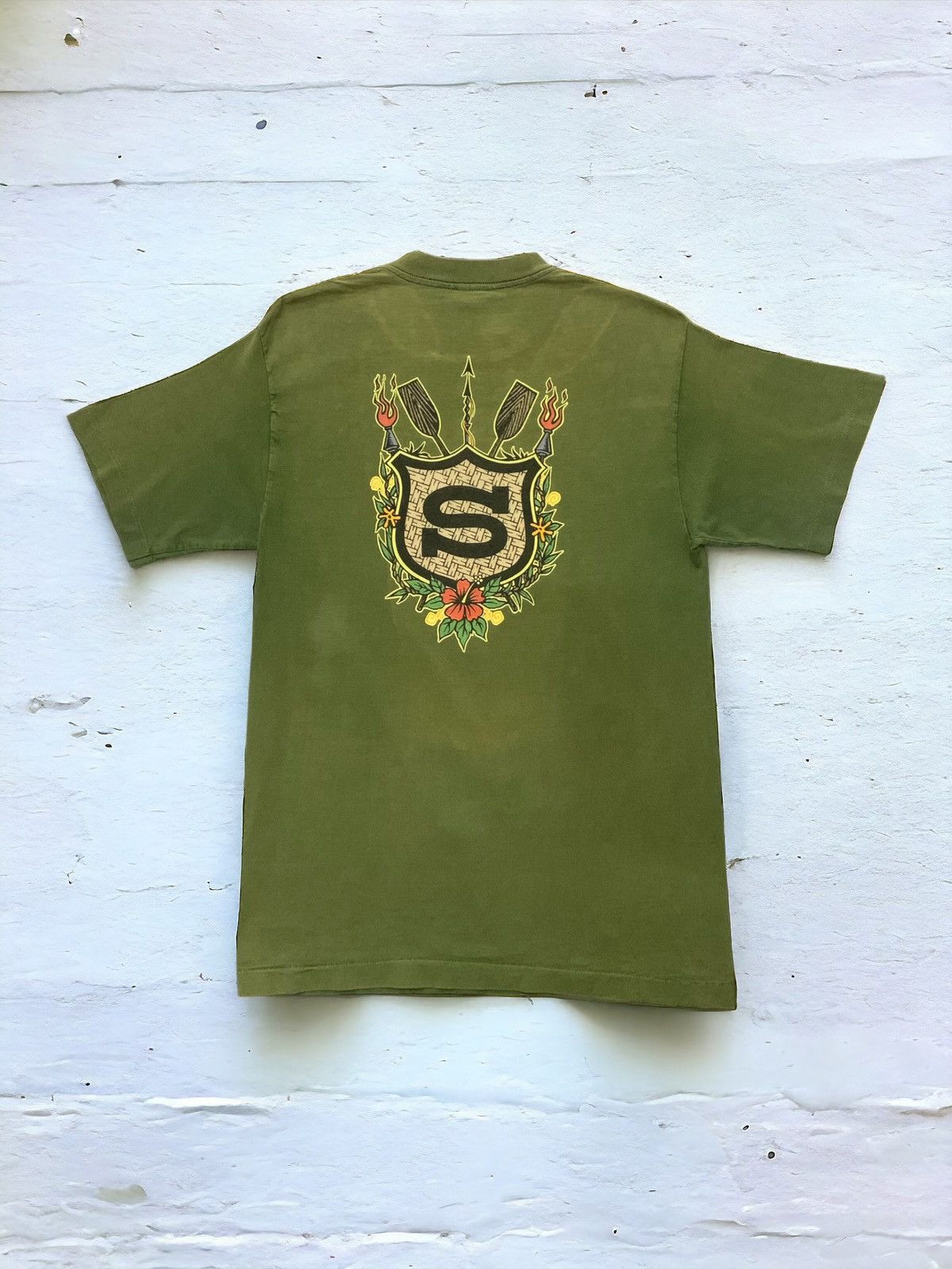 トップス 90s old stussy sun fade sweat Vintage 90s Stussy Sun Faded Crew Neck Sweatshirt Small | eBay