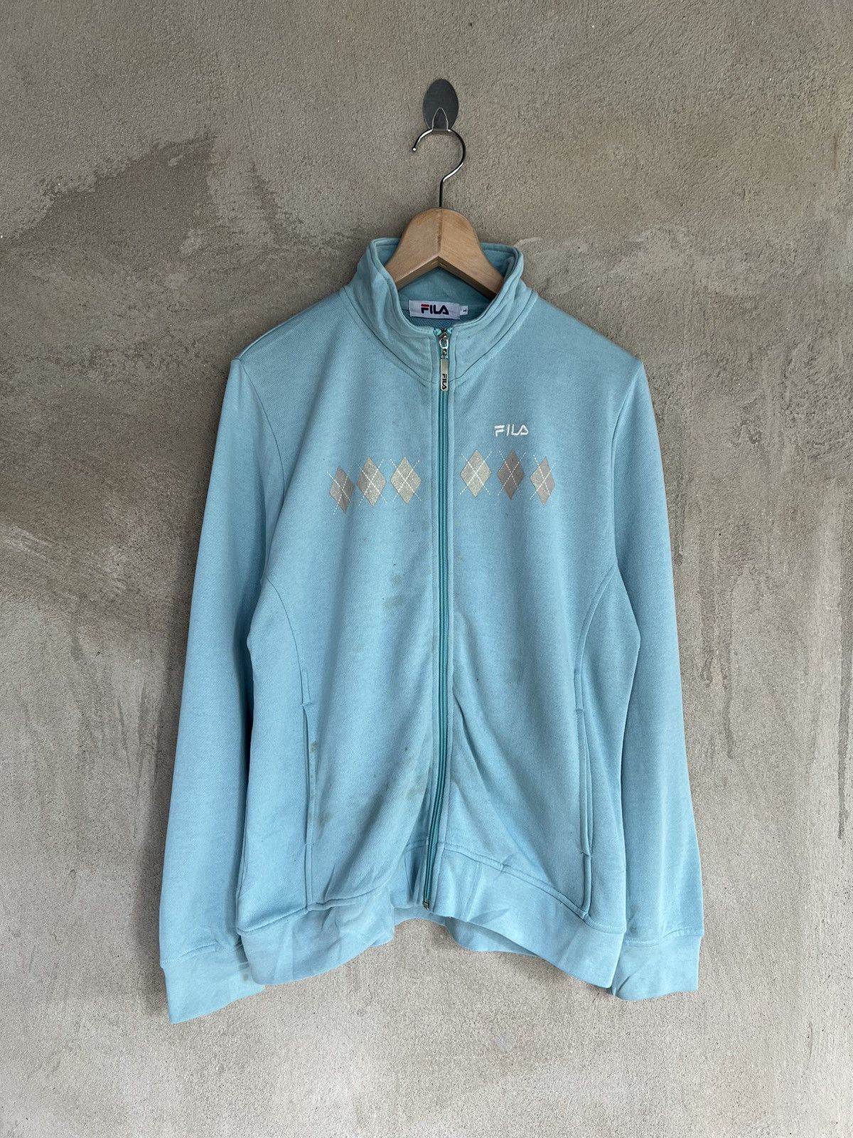 Fila Vintage Fila Small Logo Jacket Size L / US 10 / IT 46 - 2 Thumbnail