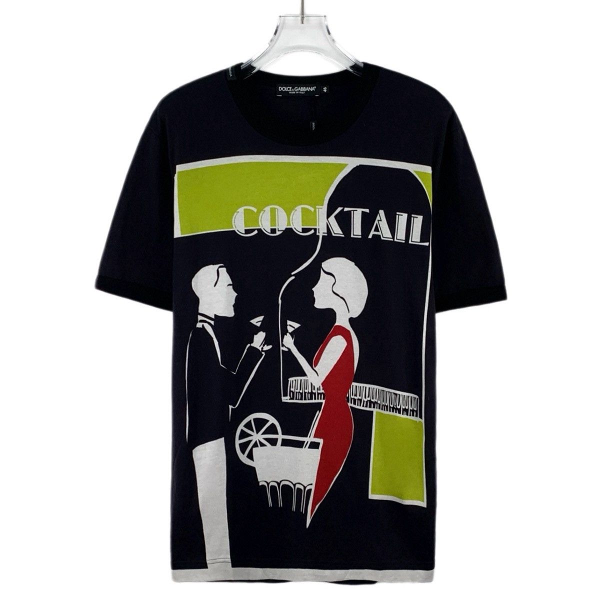 Dolce & Gabbana Dolce & Gabbana Figure Print Short Sleeve T-Shirt K26WX Size US S / EU 44-46 / 1 - 1 Thumbnail