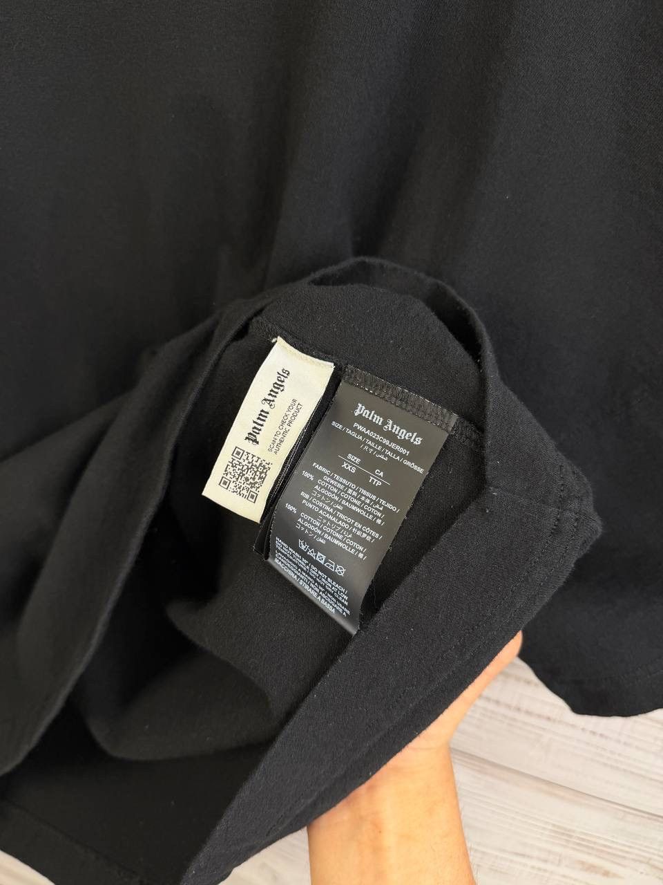 Palm Angels Palm Angels Tee Big Logo Back Size US XS / EU 42 / 0 - 5 Thumbnail