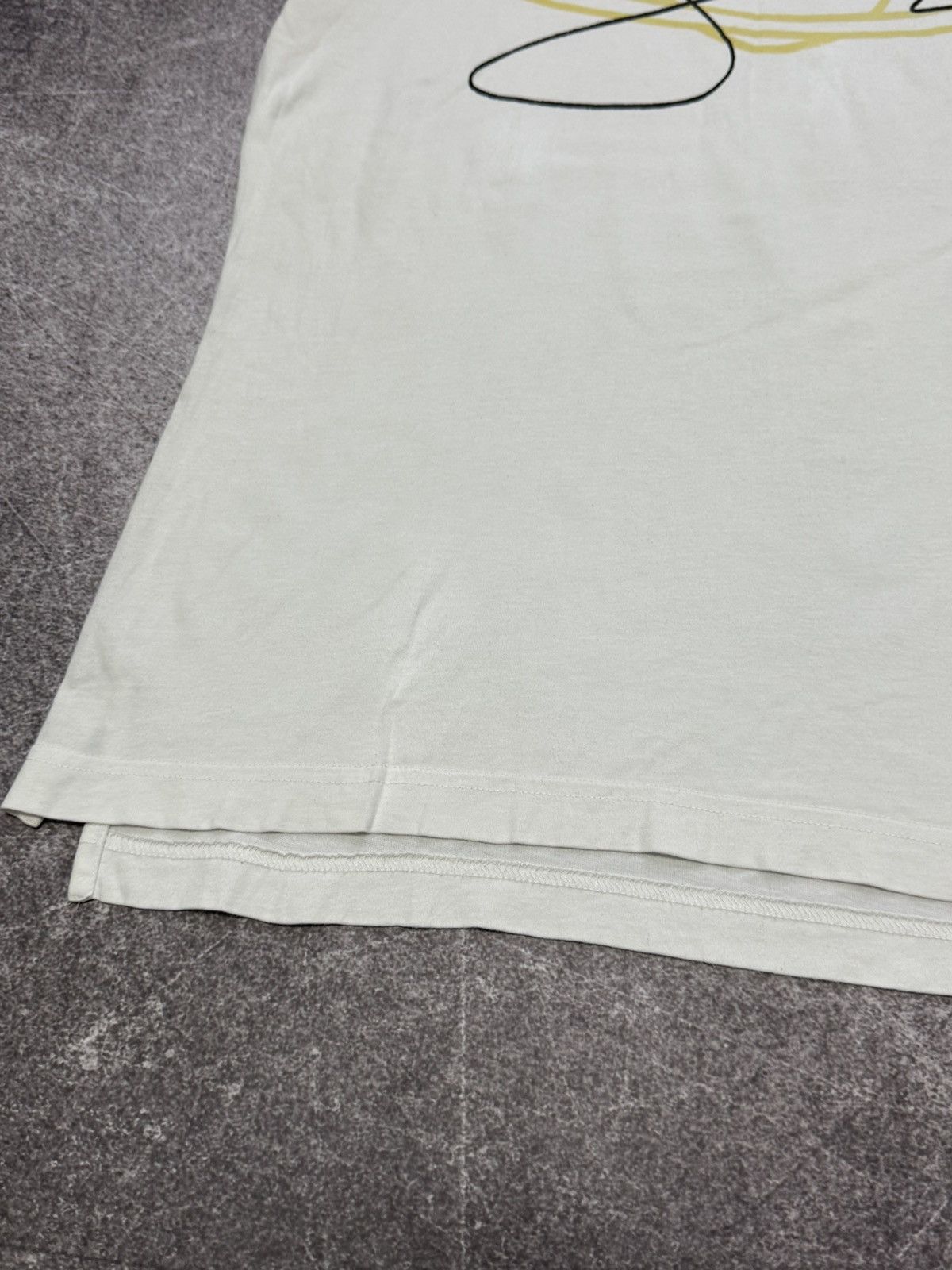 Vivienne Westwood Vivienne Westwood Anglomania White Designer Big Logo T-shirt Size US XL / EU 56 / 4 - 9 Thumbnail