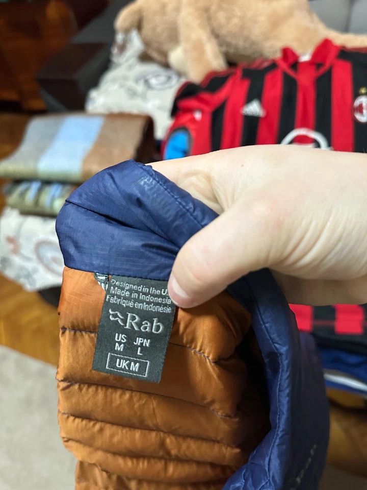 Rab Rab Microlight Alpine Jacket Mens Medium Blue Down Size US M / EU 48-50 / 2 - 11 Thumbnail