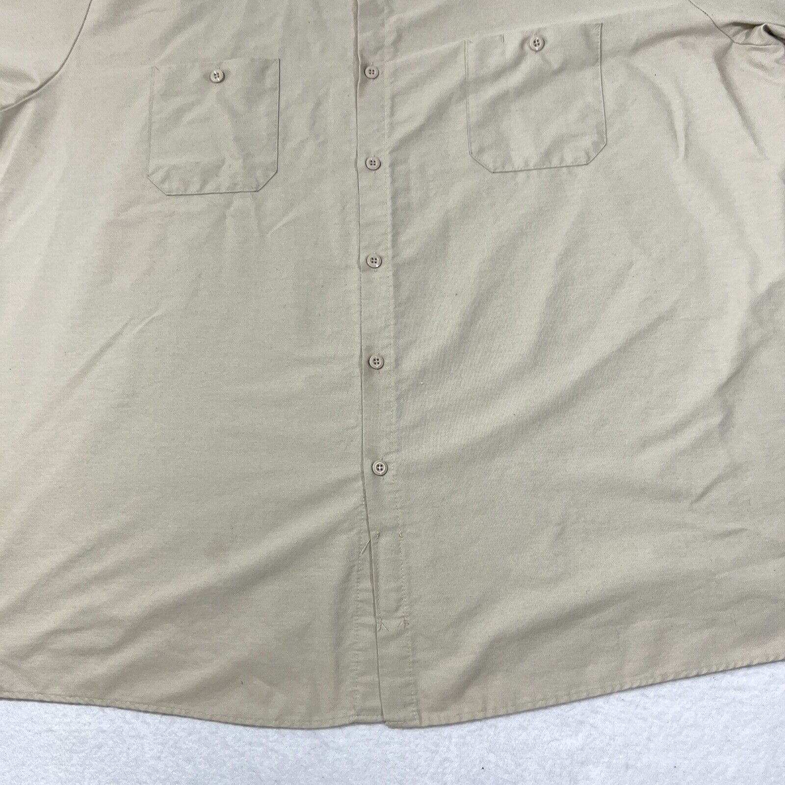 Disney Disney Worldwide 4XL Cast Member Brown Button Shirt Size US XXL / EU 58 / 5 - 6 Thumbnail