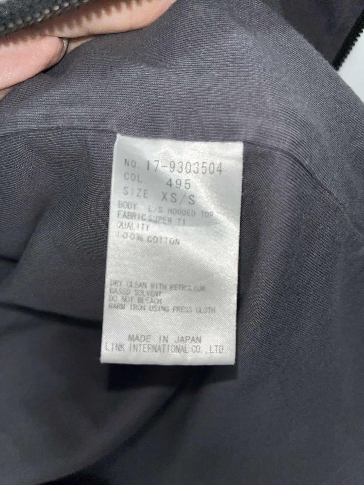 Helmut Lang Helmut Lang Grey Asymmetrical Zip Hoodie Size US S / EU 44-46 / 1 - 4 Thumbnail