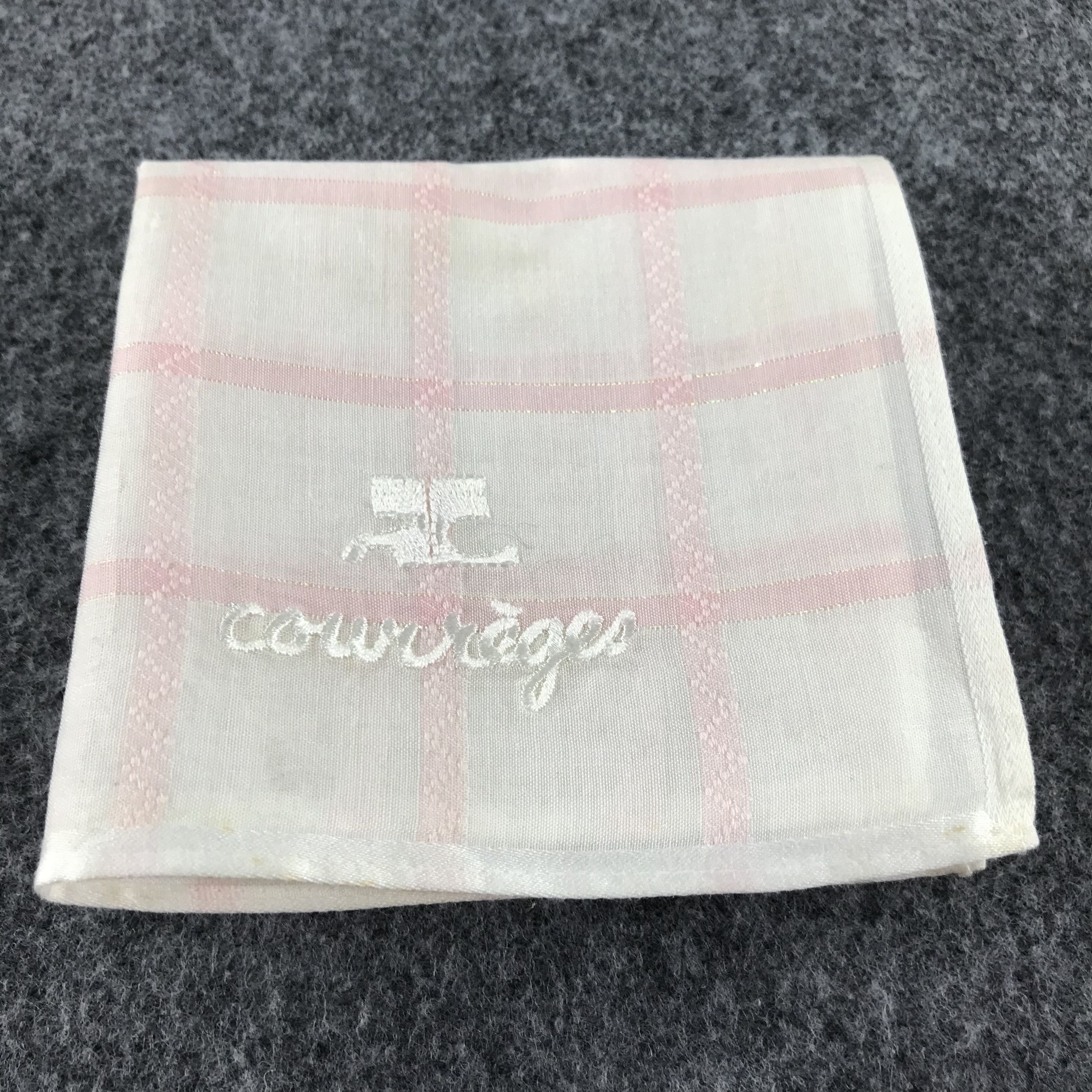 Courreges Courreges Handkerchief Neckerchief Bandana H120 Size ONE SIZE - 7 Thumbnail