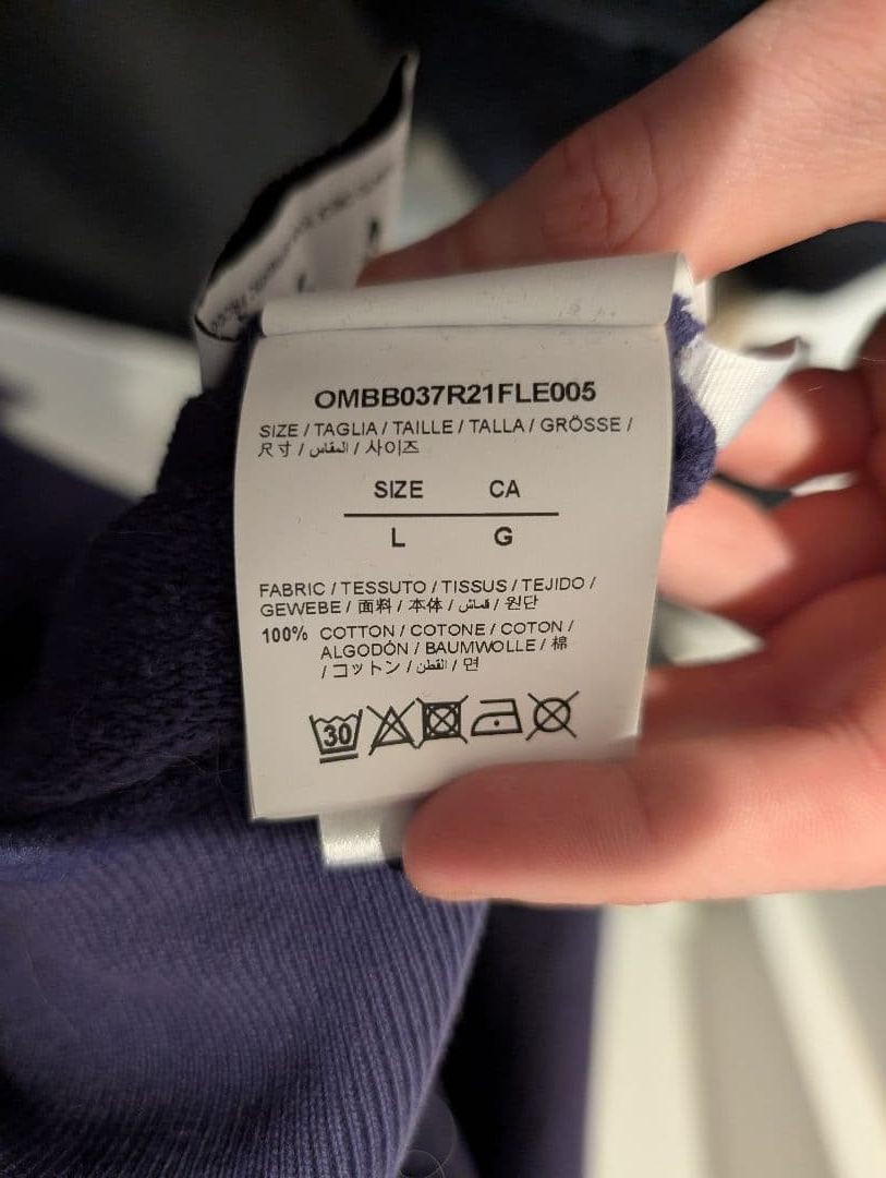 Off-White Off-White FW21 Running Wolves Hoodie Size US L / EU 52-54 / 3 - 4 Thumbnail