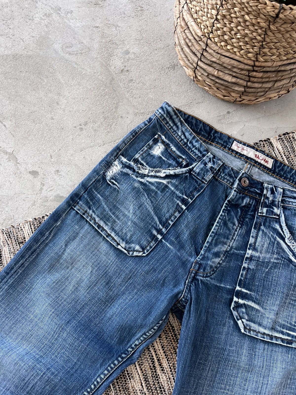 Pepe Jeans × Vintage Hype Vintage Pepe Jeans Blue Denim London Distressed Y2K Size US 32 / EU 48 - 3 Thumbnail