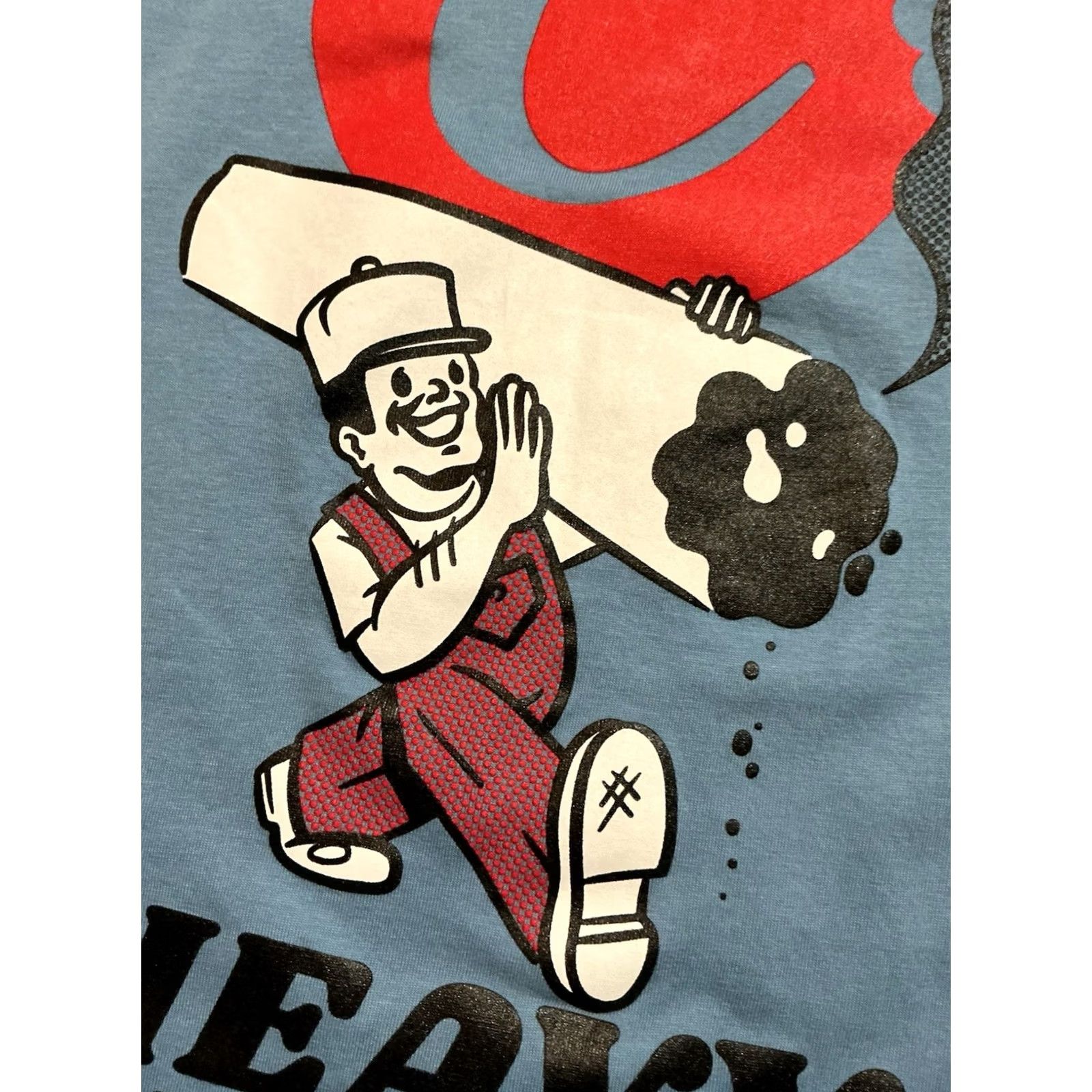 Vintage Cookies SF Heavy Hitters Always On Time Blunt Smoke Graphic Blue S/S T-Shirt MD Size US M / EU 48-50 / 2 - 7 Thumbnail