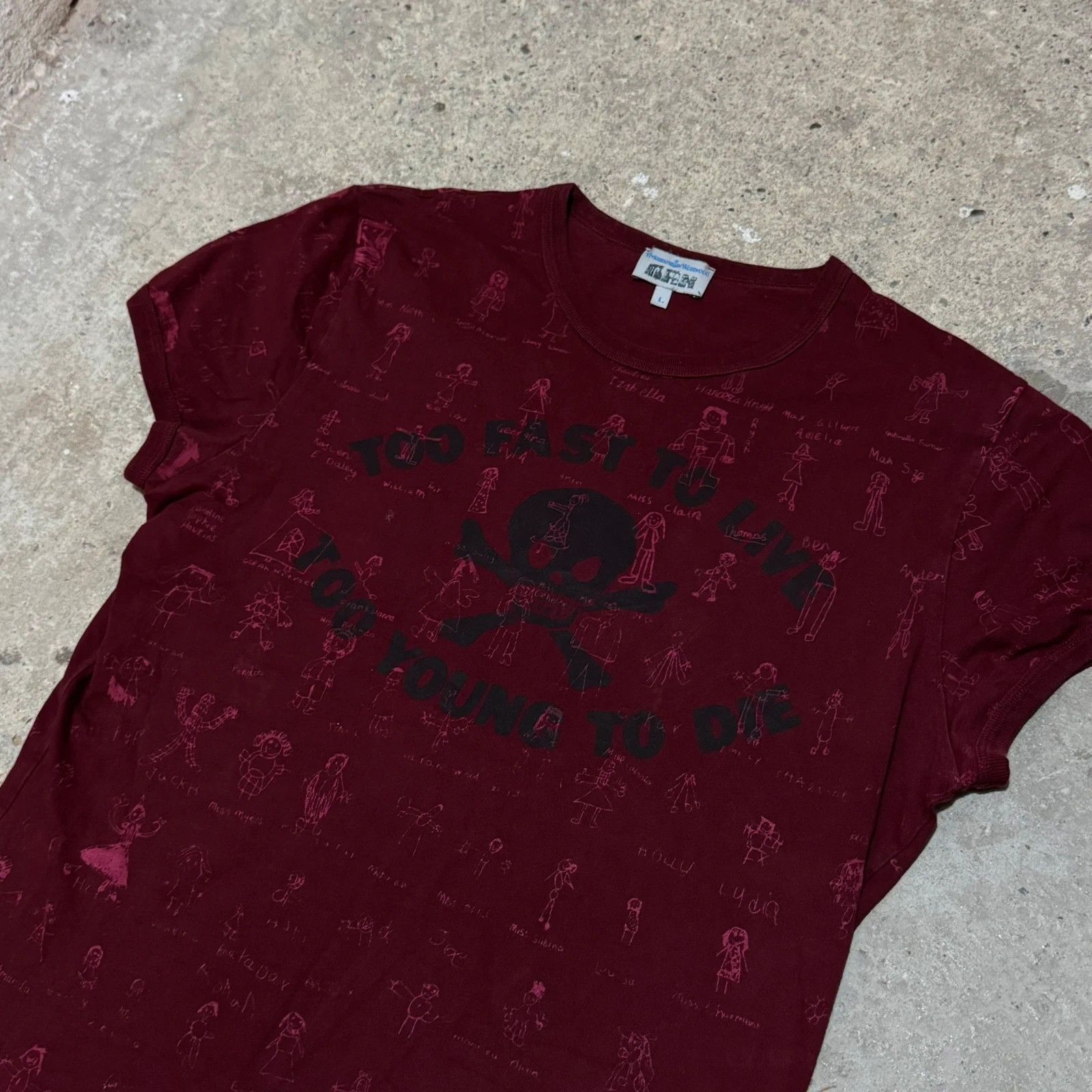 Vivienne Westwood S/S 2007 Vivienne Westwood „too fast too live,“ t-shirt Size US L / EU 52-54 / 3 - 3 Thumbnail