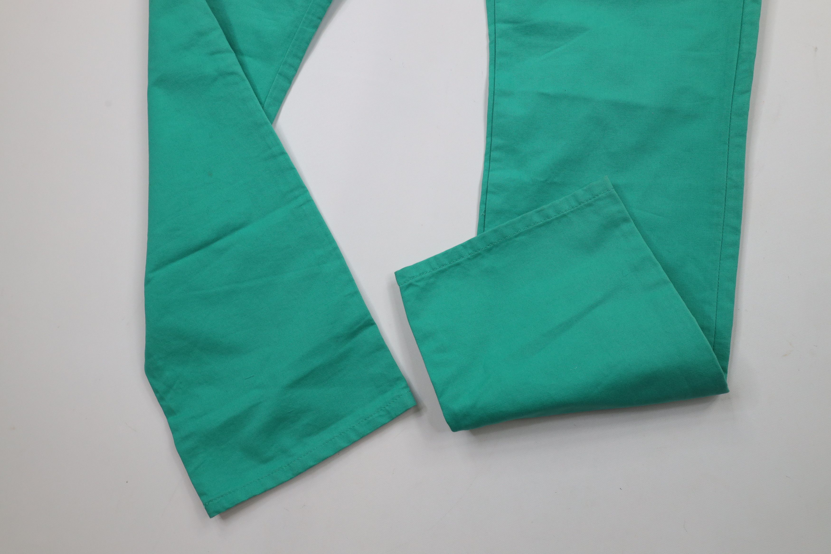TRUKFIT × Vintage Deadstock Vintage Trukfit Skateboarding Leg Chino Pants Teal Size US 34 / EU 50 - 6 Thumbnail