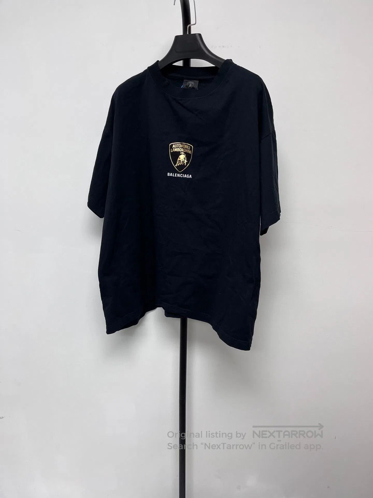 Balenciaga Balenciaga x Lamborghini Car Logo Print T-Shirt. Size US L / EU 52-54 / 3 - 1 Thumbnail