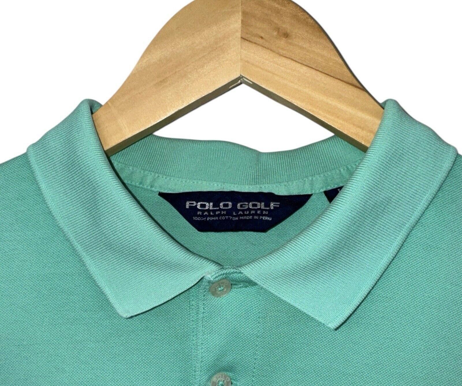 Polo Ralph Lauren Vintage Polo Golf Ralph Lauren Teal Galloway Polo Shirt L Size US L / EU 52-54 / 3 - 3 Thumbnail