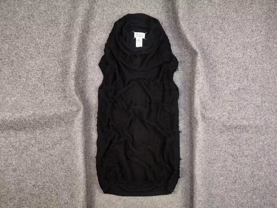 image of Archival Clothing Martin Martin Margiela Sweater Oversized Dress Wool Black, Women's (Size Medium)