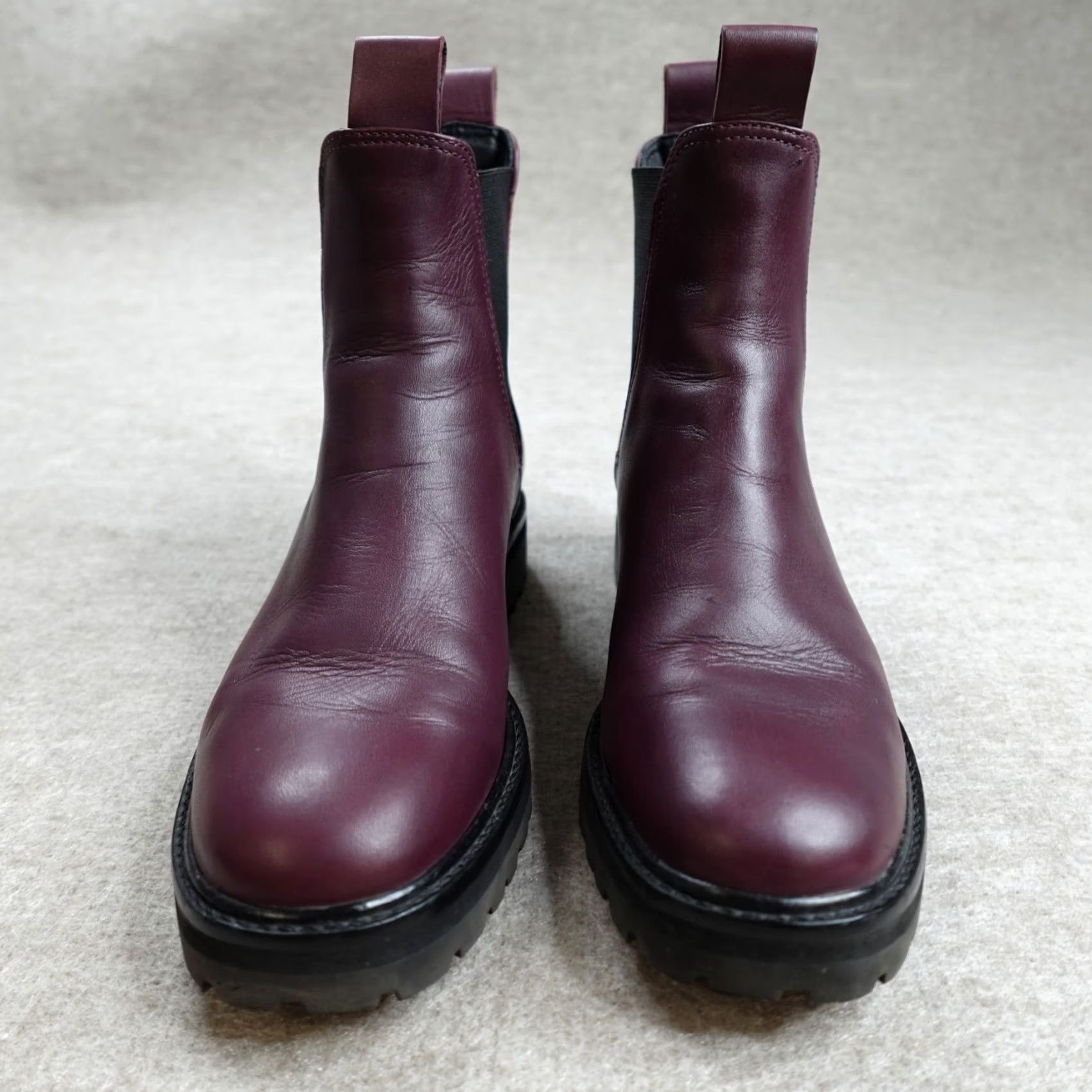 Everlane Everlane Boots Chelsea 8 Red Leather Chelsea Women's Boots Size US 8 / IT 38 - 2 Thumbnail