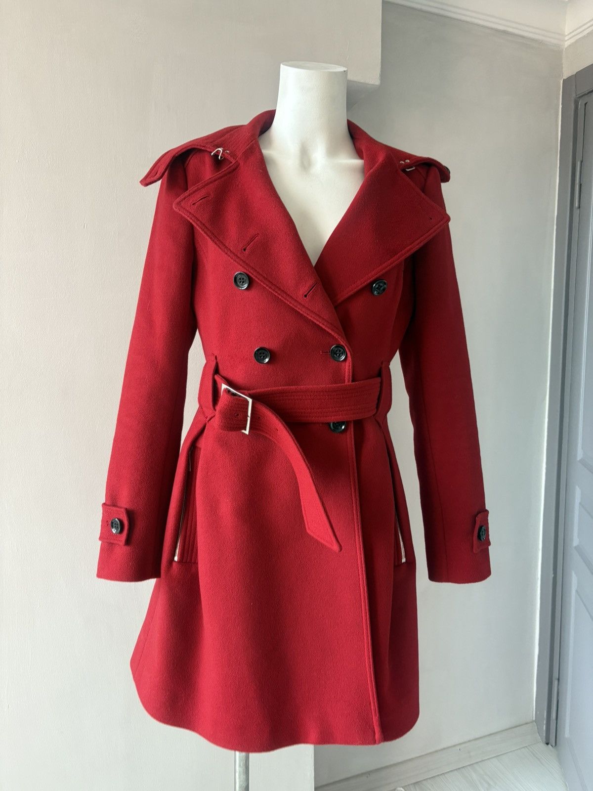Karen Millen Karen Millen wool coat Size L / US 10 / IT 46 - 5 Thumbnail