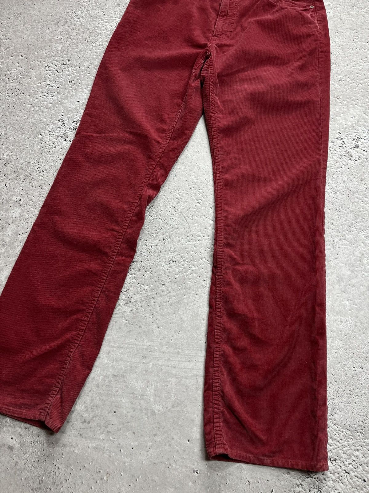 Polo Ralph Lauren Vintage Polo Ralph Lauren Red Corduroy Pants 34x34 Size US 34 / EU 50 - 10 Thumbnail