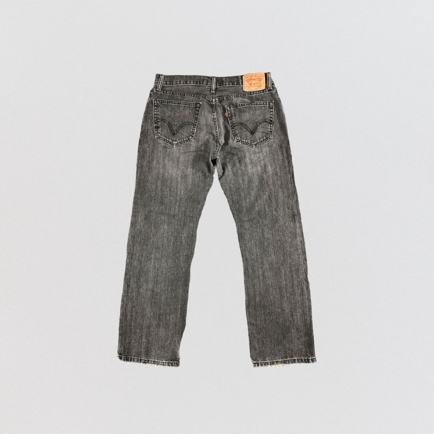 Levi's Vintage Distress Levis 505 Jeans-JM287 Size US 34 / EU 50 - 2 Thumbnail