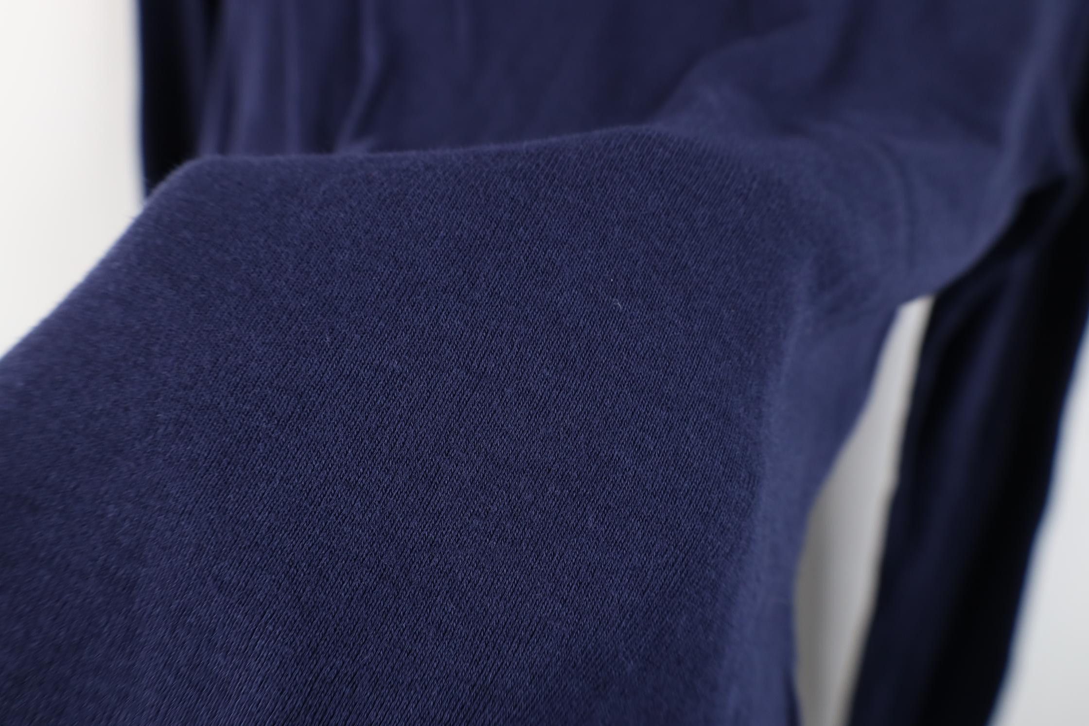 Polo Ralph Lauren Vintage 90s Ralph Lauren Ribbed Knit Turtleneck T-Shirt Blue Size XL / US 12-14 / IT 48-50 - 7 Thumbnail