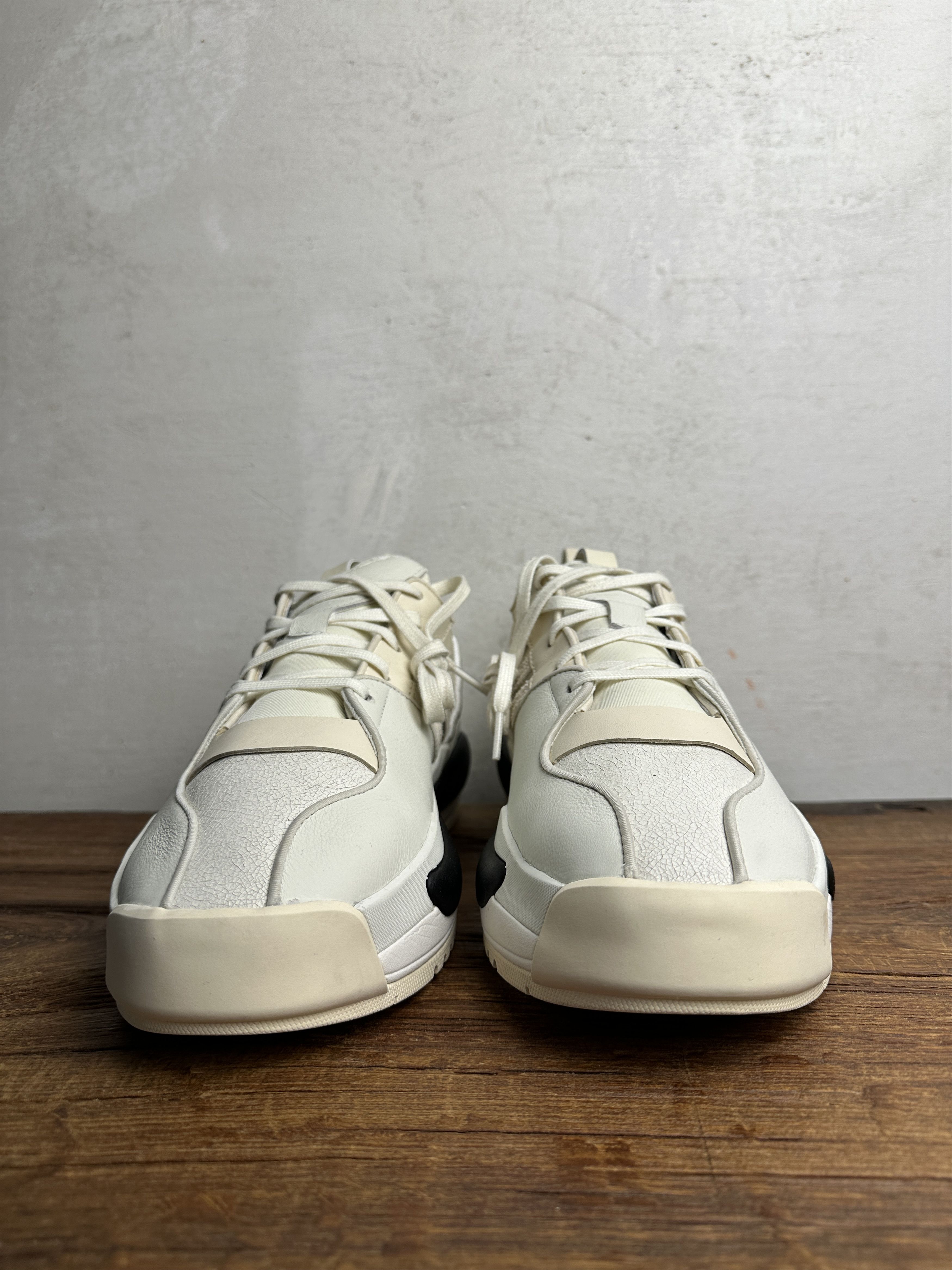 Adidas Y-3 Yohji Yamamoto Rivalry Beige Sneakers Size US 11.5 / EU 44-45 - 3 Thumbnail