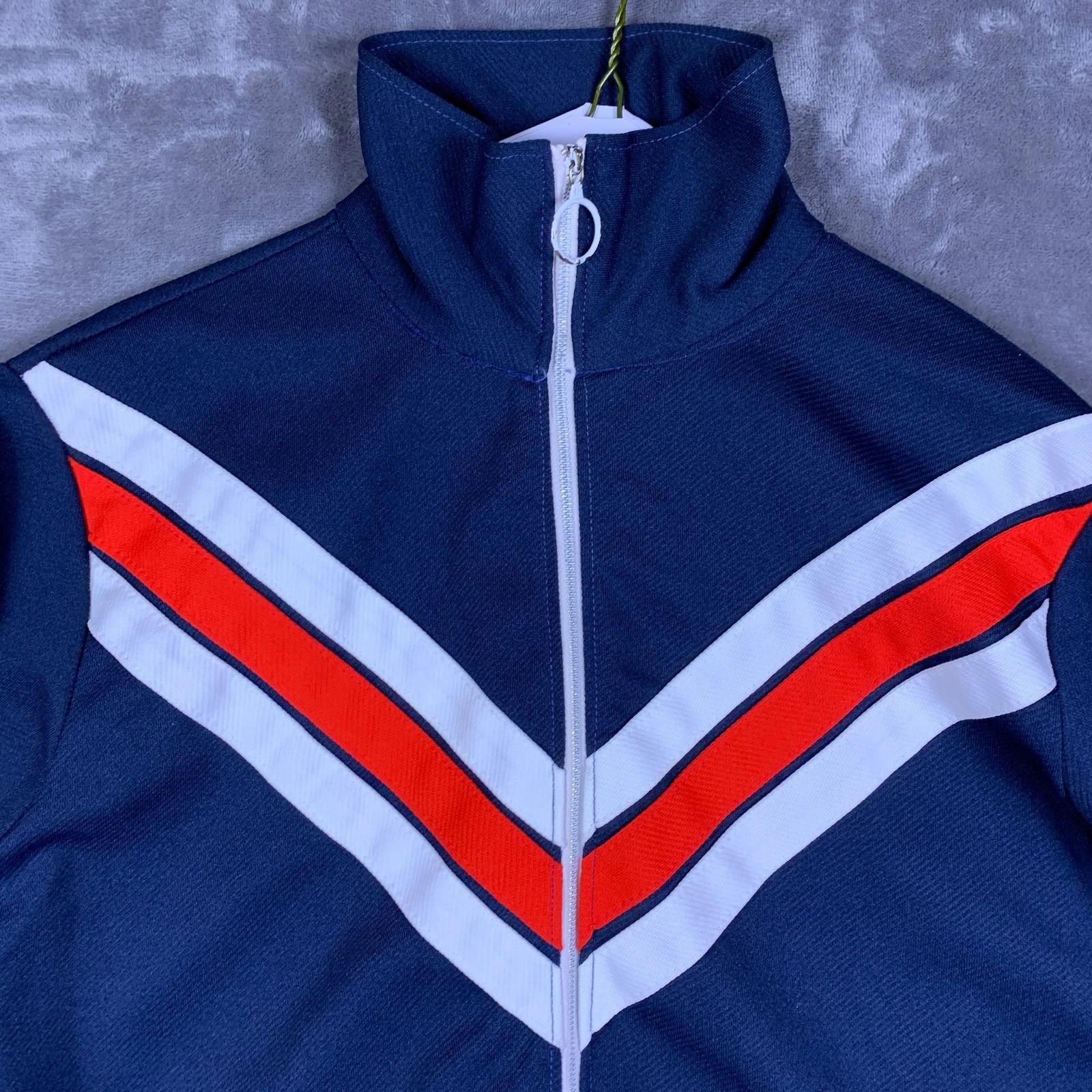 JCPenney VINTAGE 70's Mens JC Penney Track Suit Jacket Sz. M (309) Size US 32 / EU 48 - 3 Thumbnail