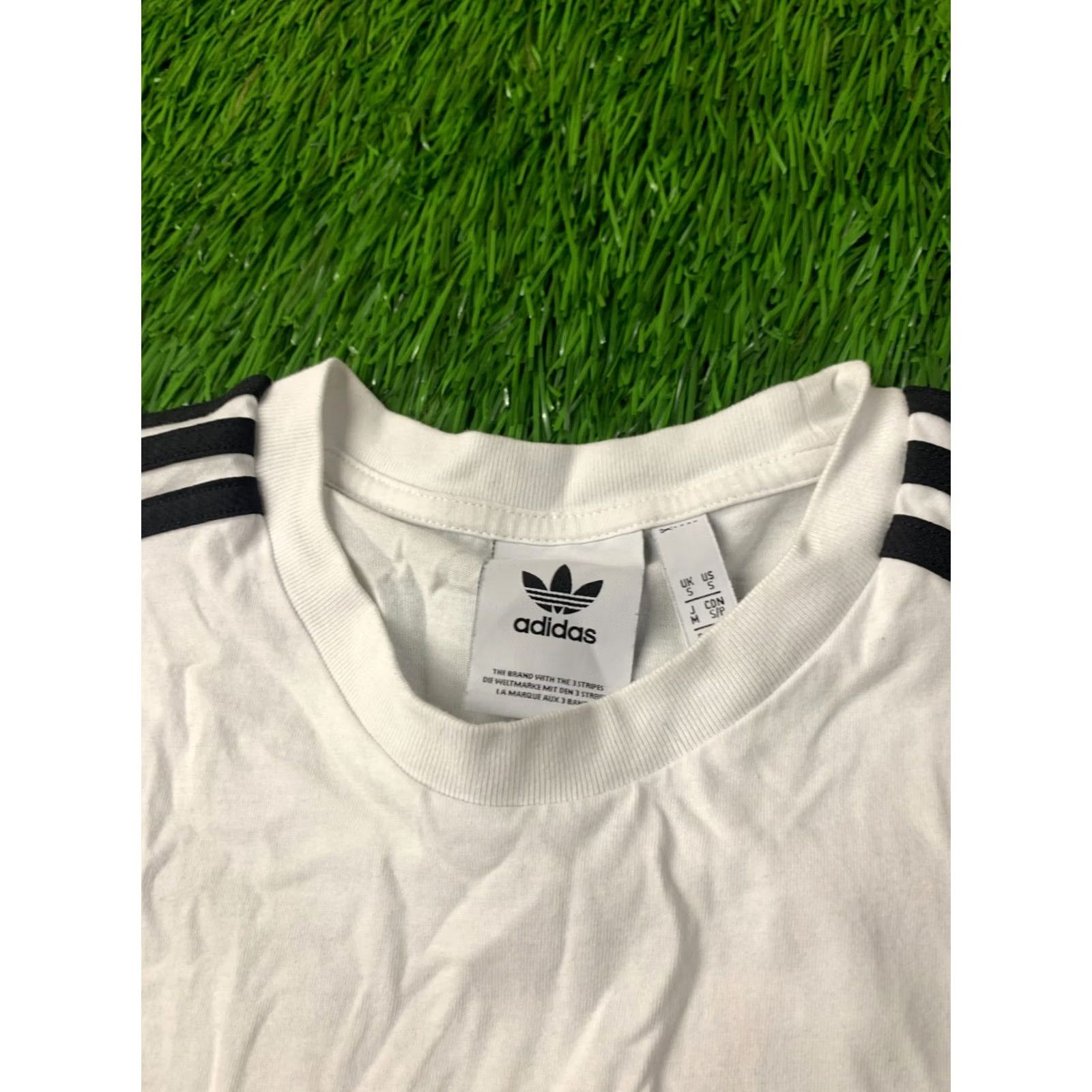 Adidas ADIDAS ZX ORIGINAL T-Shirt SHIRT Men 2020 Casual Short Sleeve 100% Cotton White Black Size S Classic Logo Jersey Length 68 cm Pit to Pit 48 cm Summer Size US S / EU 44-46 / 1 - 5 Thumbnail