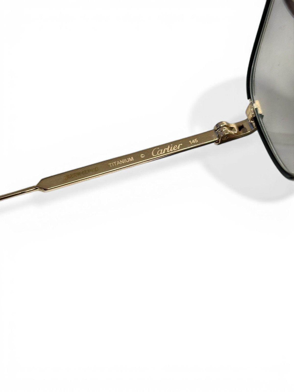 Cartier Cartier C Demo Square Eyeglasses Size ONE SIZE - 8 Thumbnail