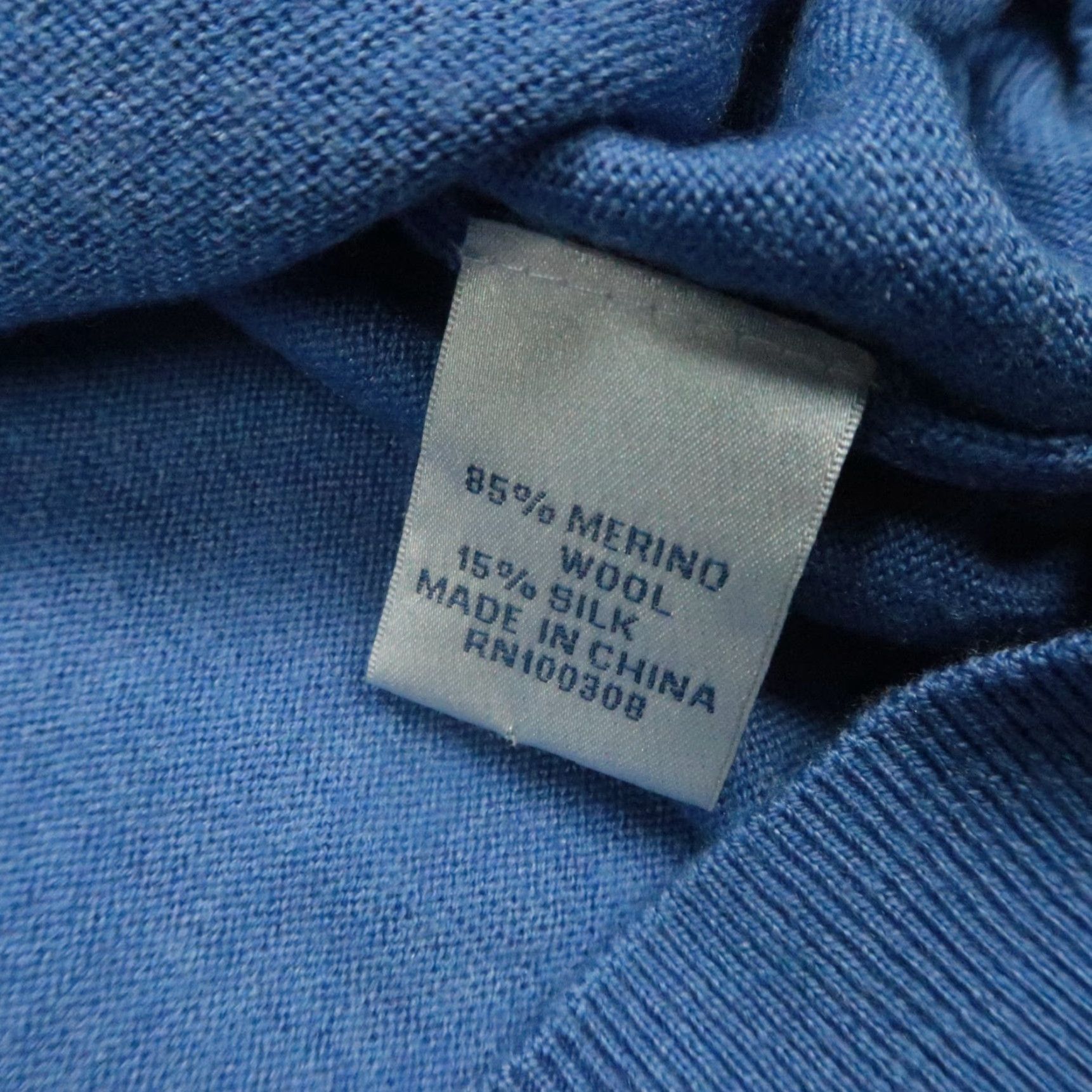 Peter Millar Peter Millar Vest Men XL Blue Silk Wool 1/4 Zip Size US XL / EU 56 / 4 - 5 Thumbnail