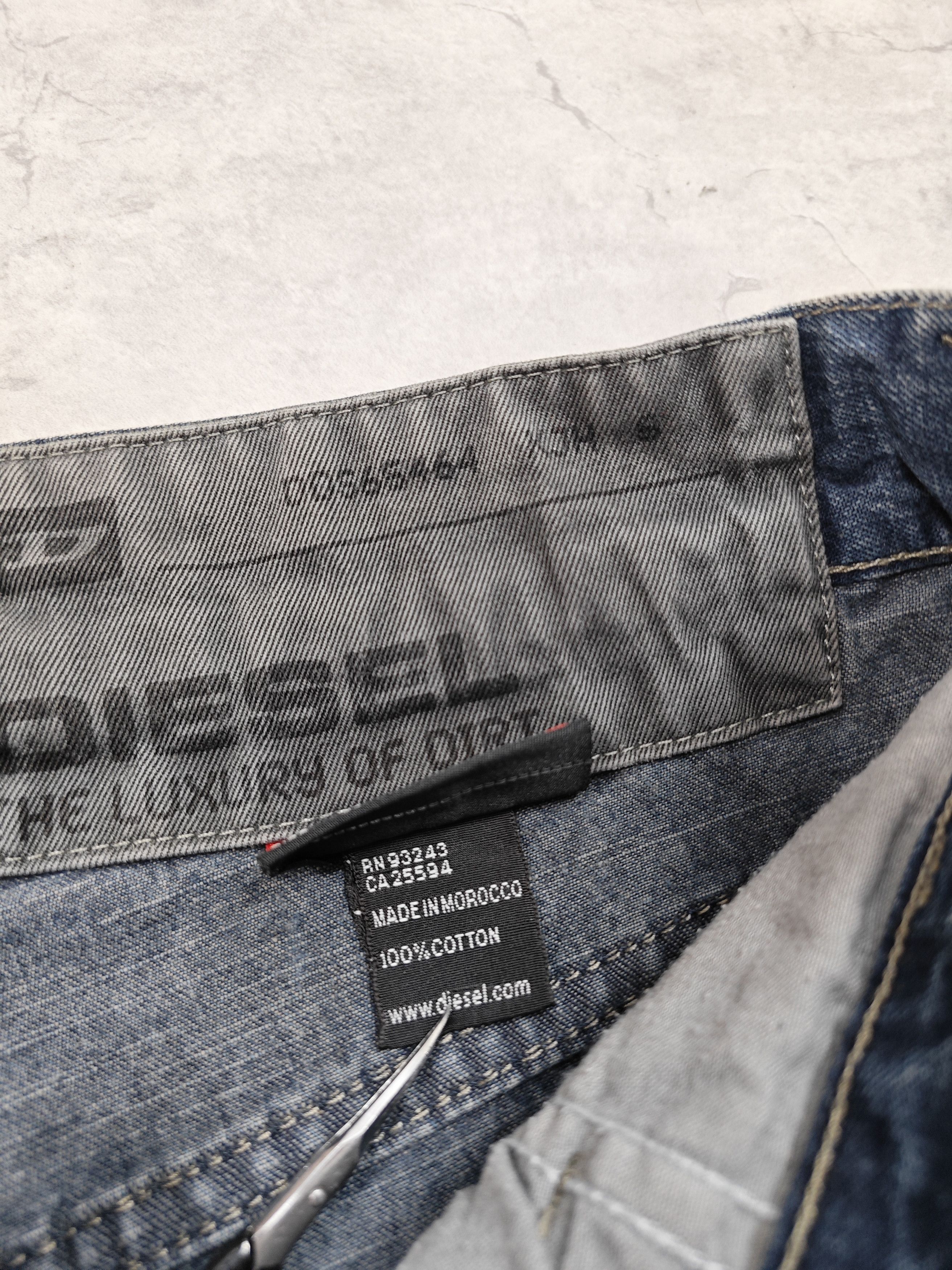 Diesel Diesel Vintage Y2K Jeans Size US 30 / EU 46 - 11 Thumbnail
