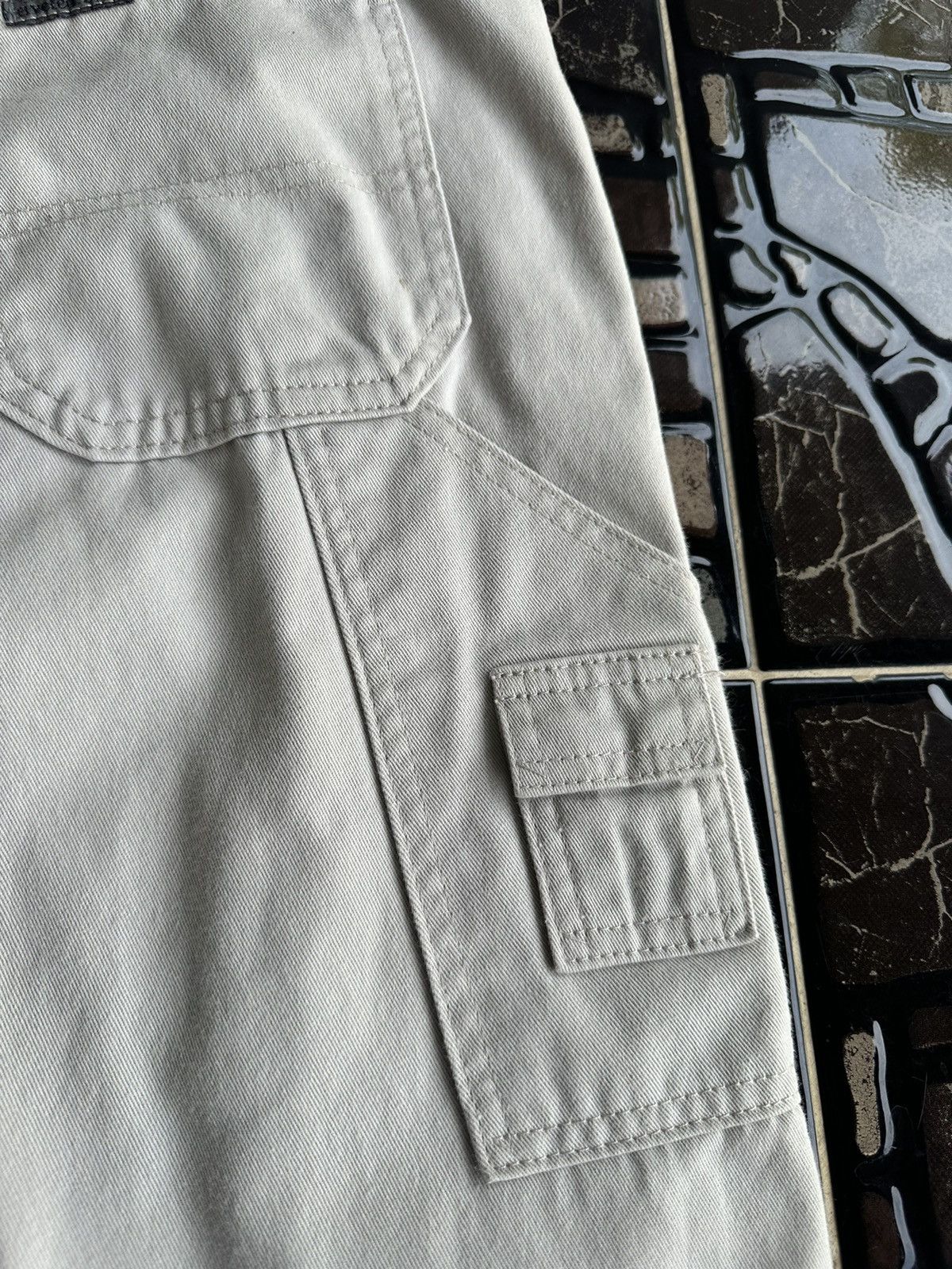 Lee × Vintage Vintage Lee Rivets Usa Baggy Carpenter Pant D151 Size US 30 / EU 46 - 9 Thumbnail