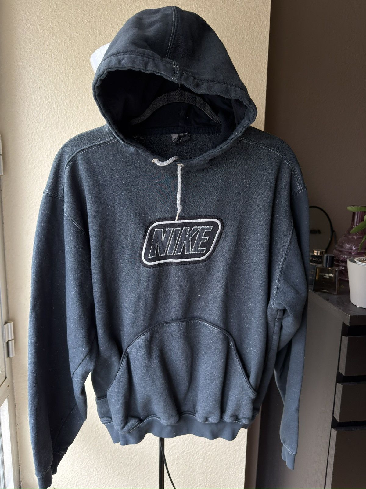 Nike Nike vintage hoodie big logo Size US M / EU 48-50 / 2 - 2 Thumbnail