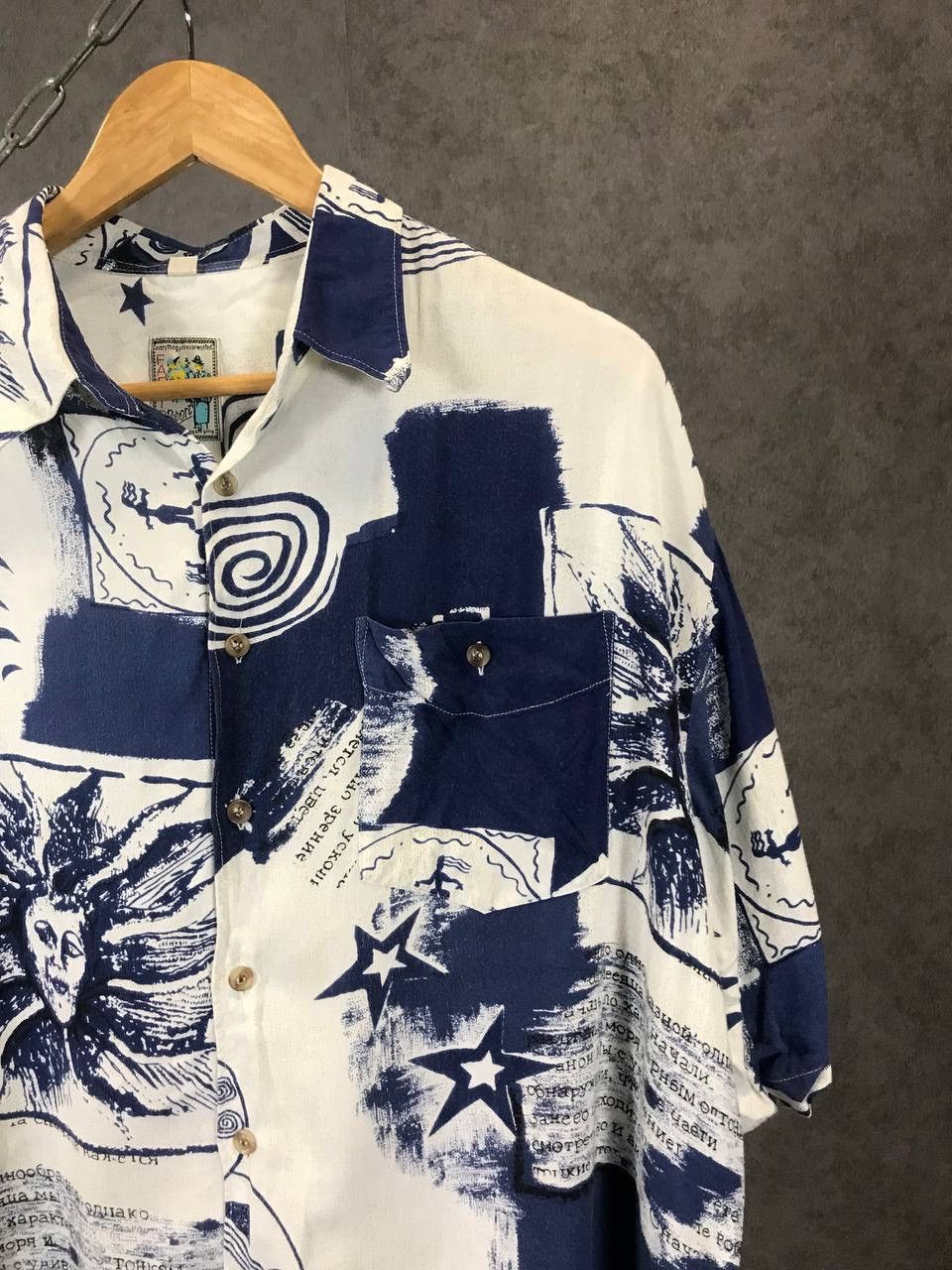 Vintage Art vintage crazy Hawaiian shirt Size US L / EU 52-54 / 3 - 2 Thumbnail