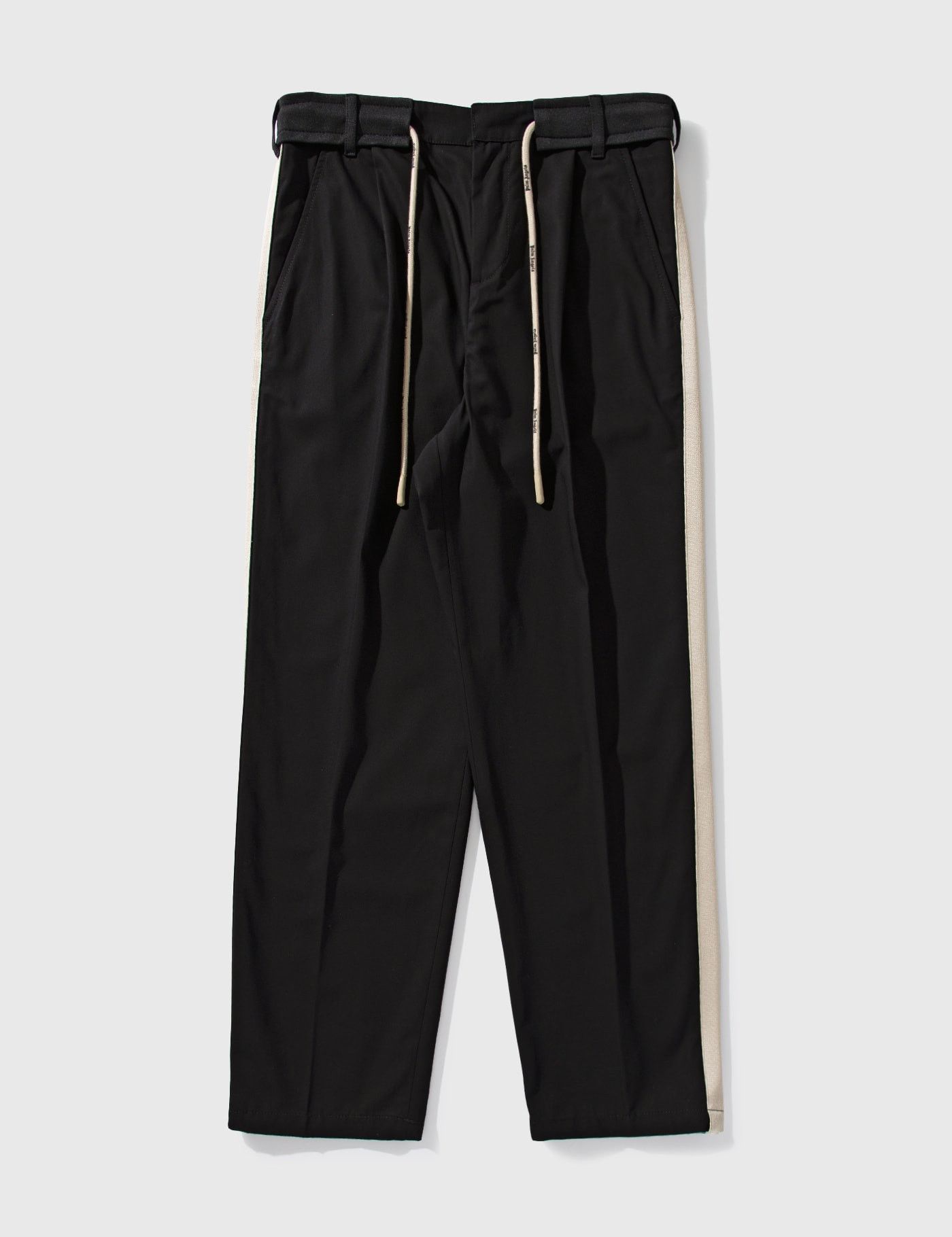 Palm Angels Side-Stripe Straight Leg Trousers Size US 32 / EU 48 - 1 Thumbnail
