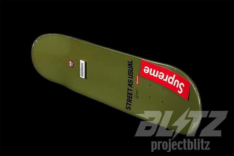 Supreme SUPREME WTAPS SIC 'EM! SKATEBOARD DECK OLIVE 8.25” x 32” Size ONE SIZE - 3 Thumbnail