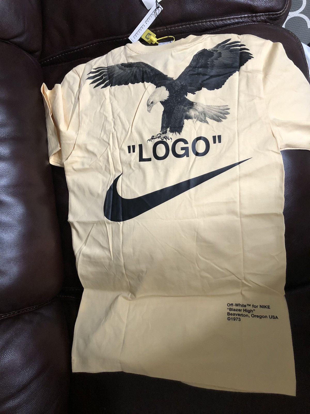 Nike × Off-White 2018 Nike x Off White NRG A6 Tee Vanilla Size US XS / EU 42 / 0 - 1 Thumbnail