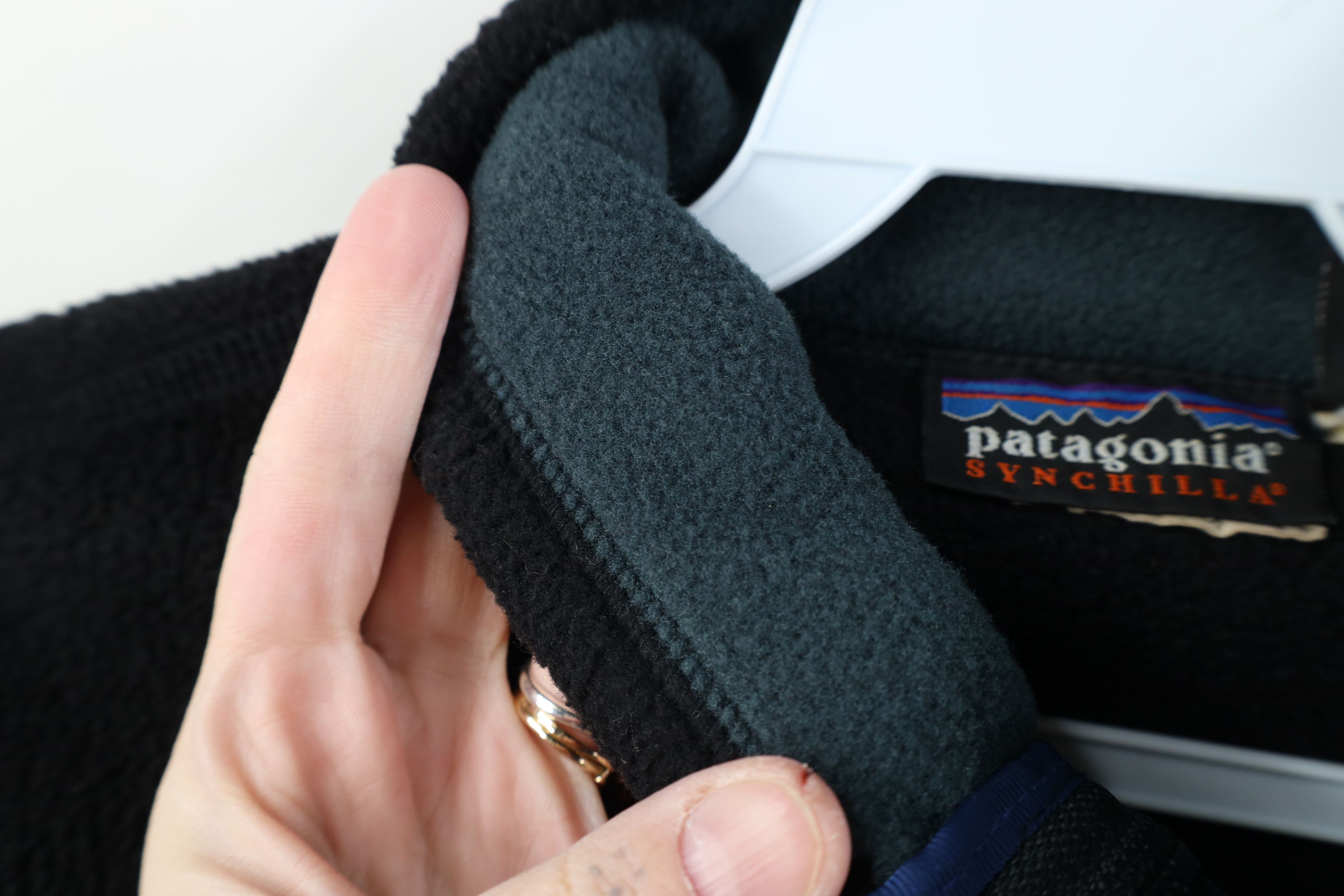 Patagonia Vintage 90s Patagonia Synchilla Fleece Vest Jacket Black USA Size US M / EU 48-50 / 2 - 11 Thumbnail