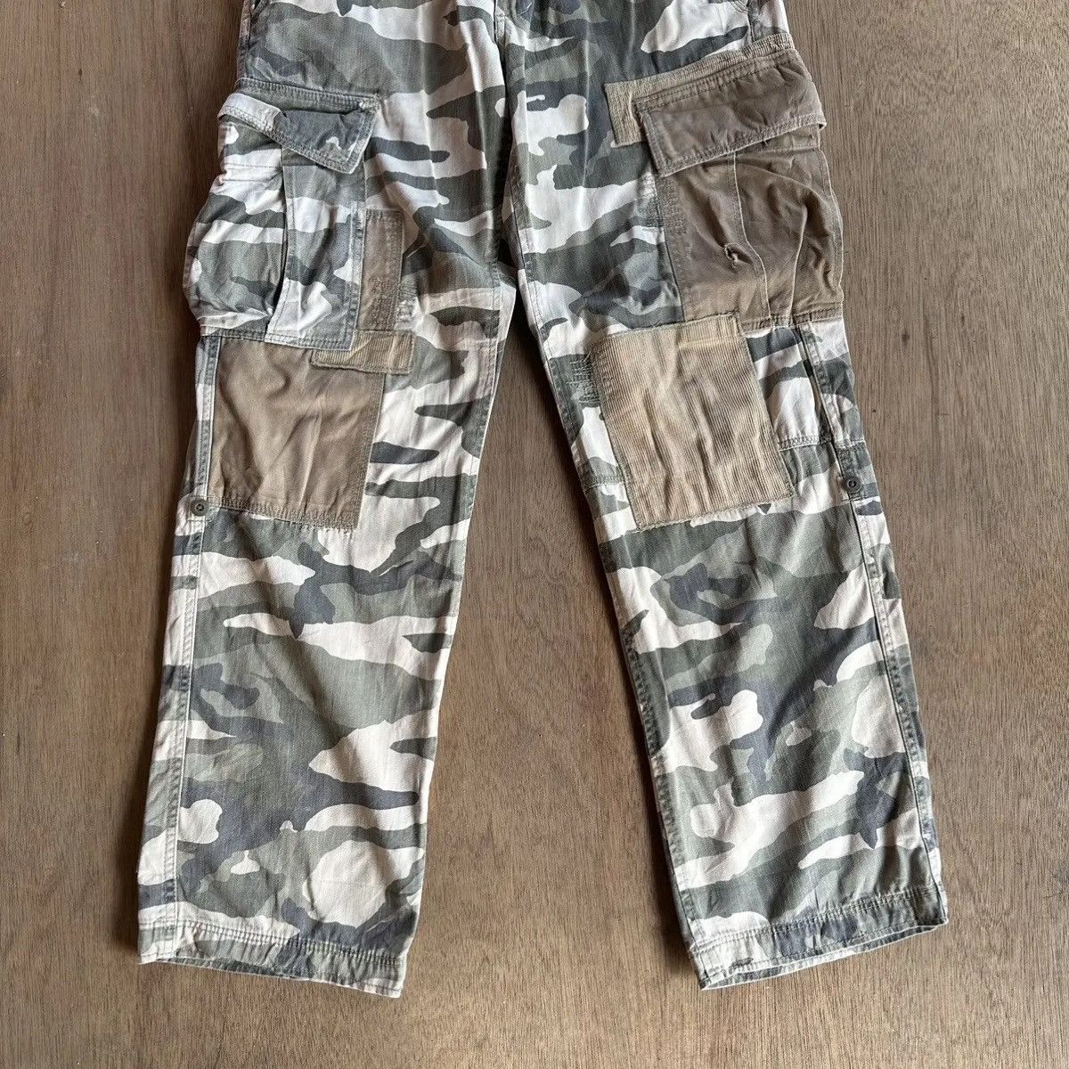 Jungles STEALS💥RUSH HOUR JAPANESE BIG POCKET CAMO BAGGY CARGO PANTS Size US 32 / EU 48 - 5 Thumbnail