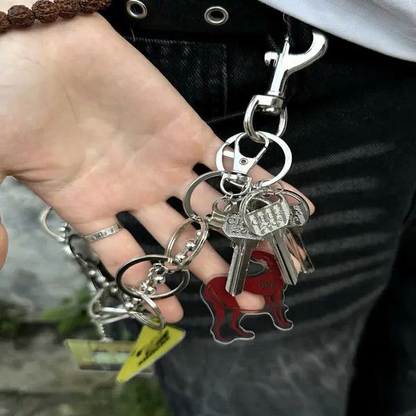 Jewelry Vintage Horror Film Keychain Wallet Chain Size ONE SIZE - 5 Thumbnail
