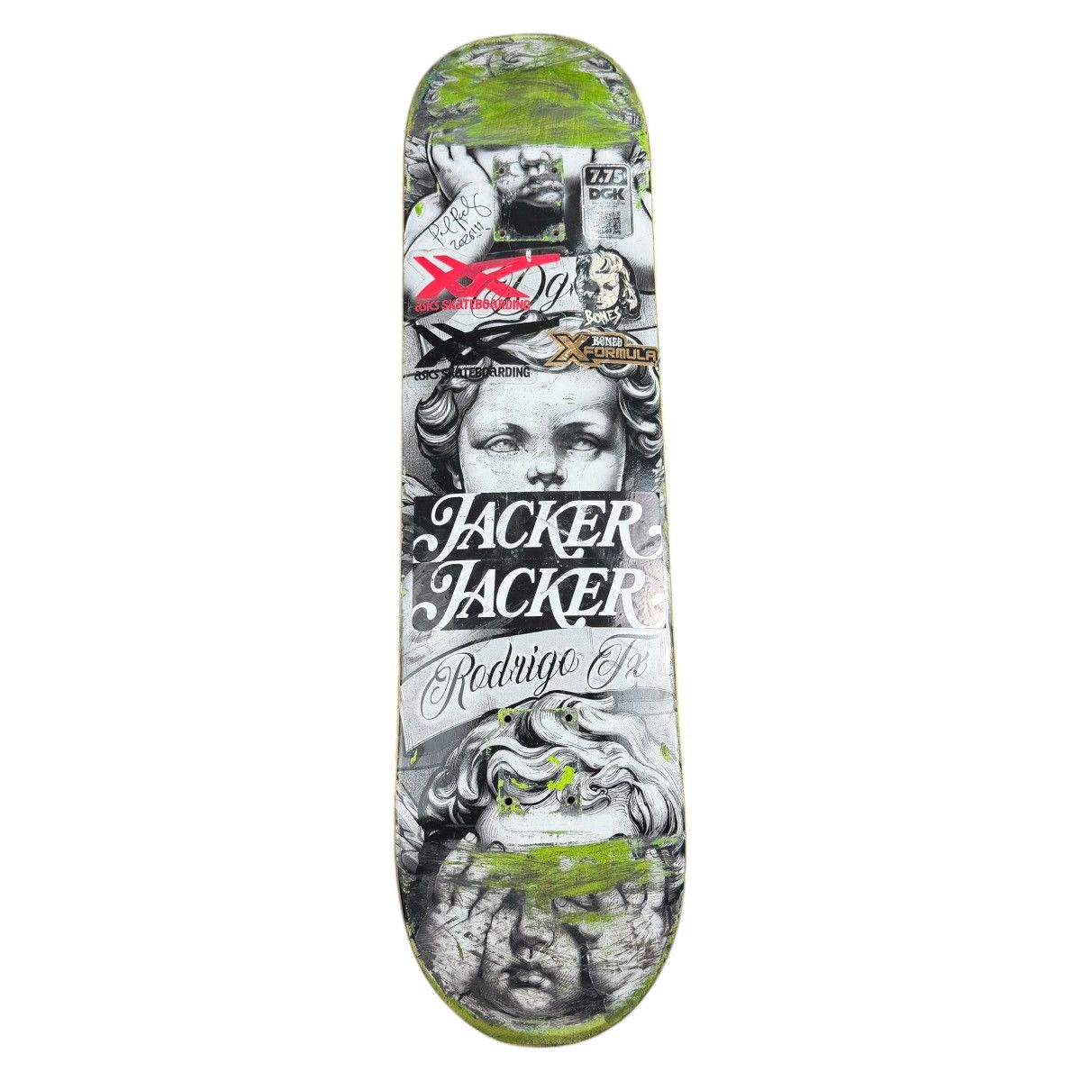 DGK SIGNED DGK Rodrigo Tx Jacker Evil Paul Rodriguez Skate Deck Size ONE SIZE - 1 Thumbnail