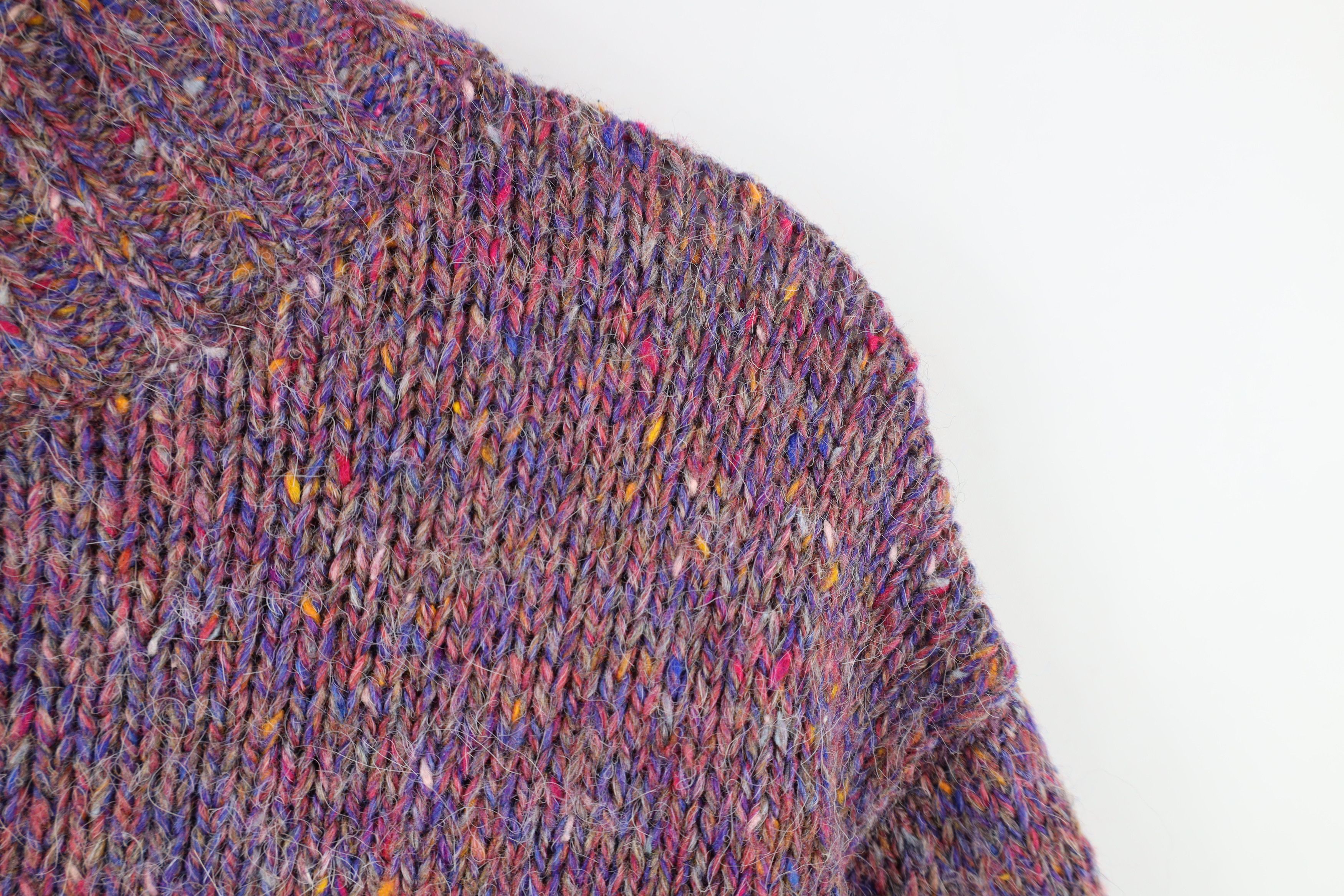 Vintage Vintage 90s Streetwear Wool Blend Knit Mock Neck Sweater Size M / US 6-8 / IT 42-44 - 4 Thumbnail