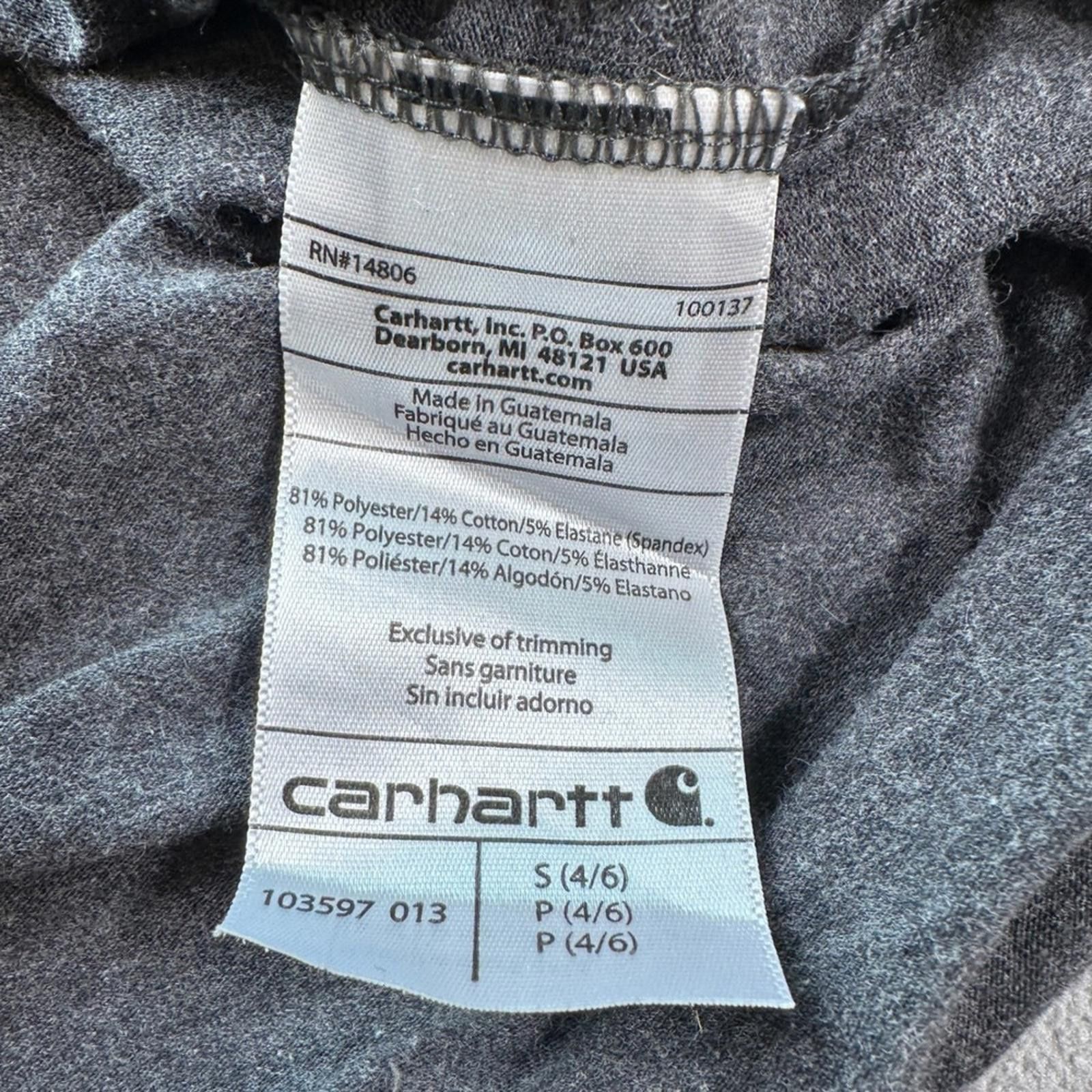 Carhartt Carhartt Force 1/4 Quarter Zip Pullover Shirt Top Womens S Size S / US 4 / IT 40 - 5 Thumbnail